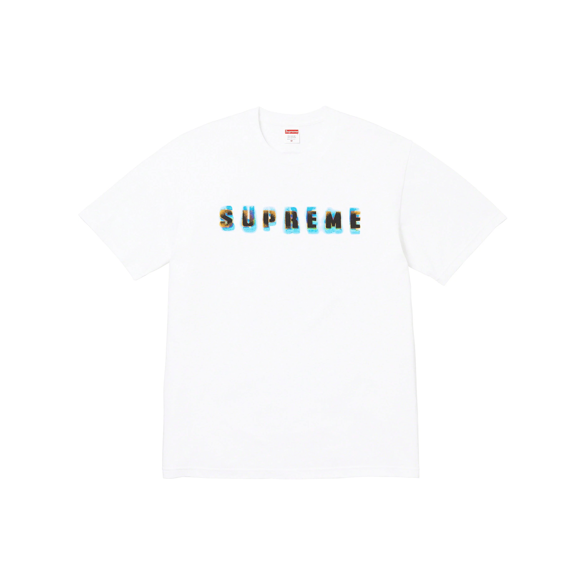 Supreme Stencil Tee White (FW23)
