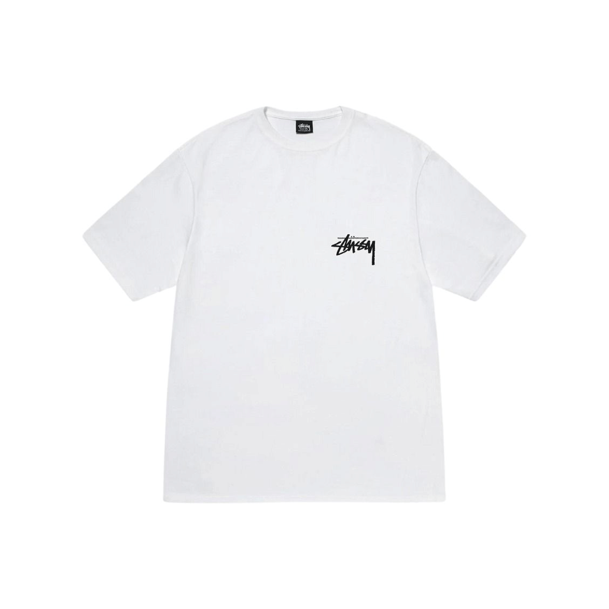 Stüssy Burning Stock Tee White