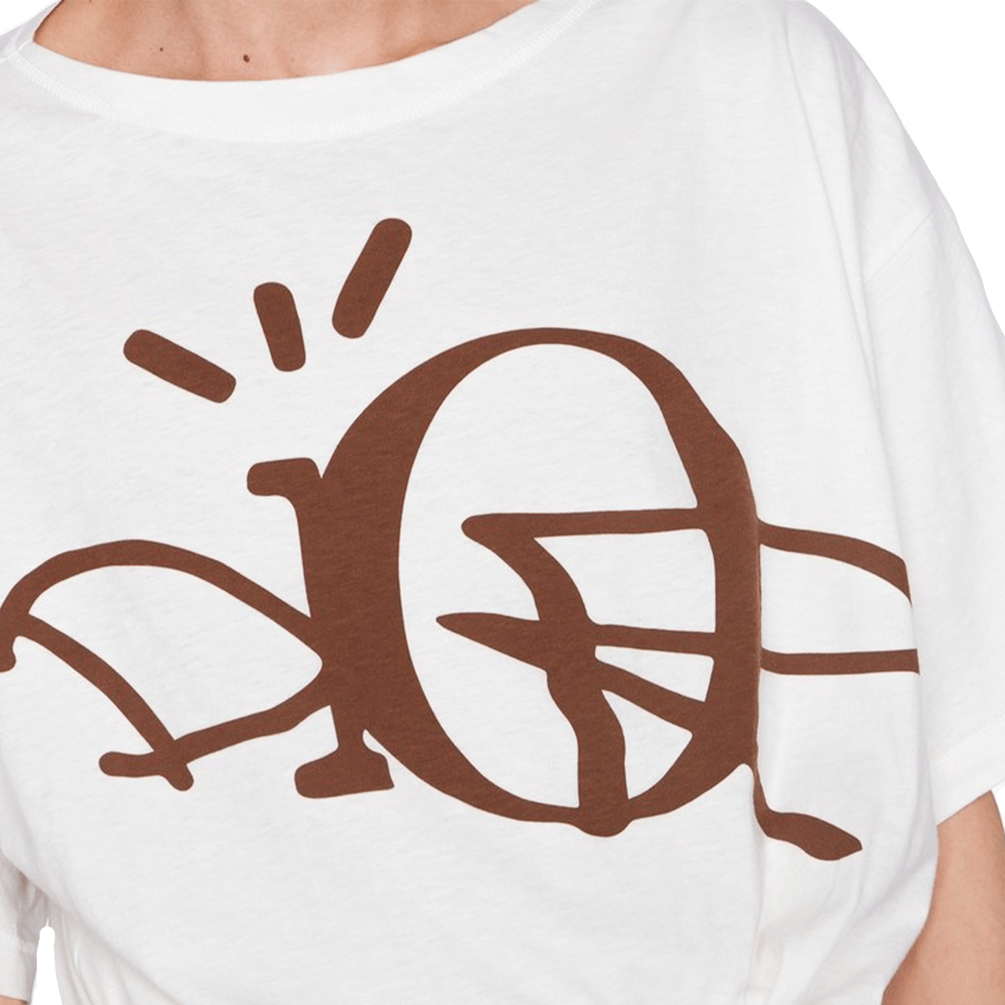 DIOR x Travis Scott Cactus Jack Oversized Tee White/Brown