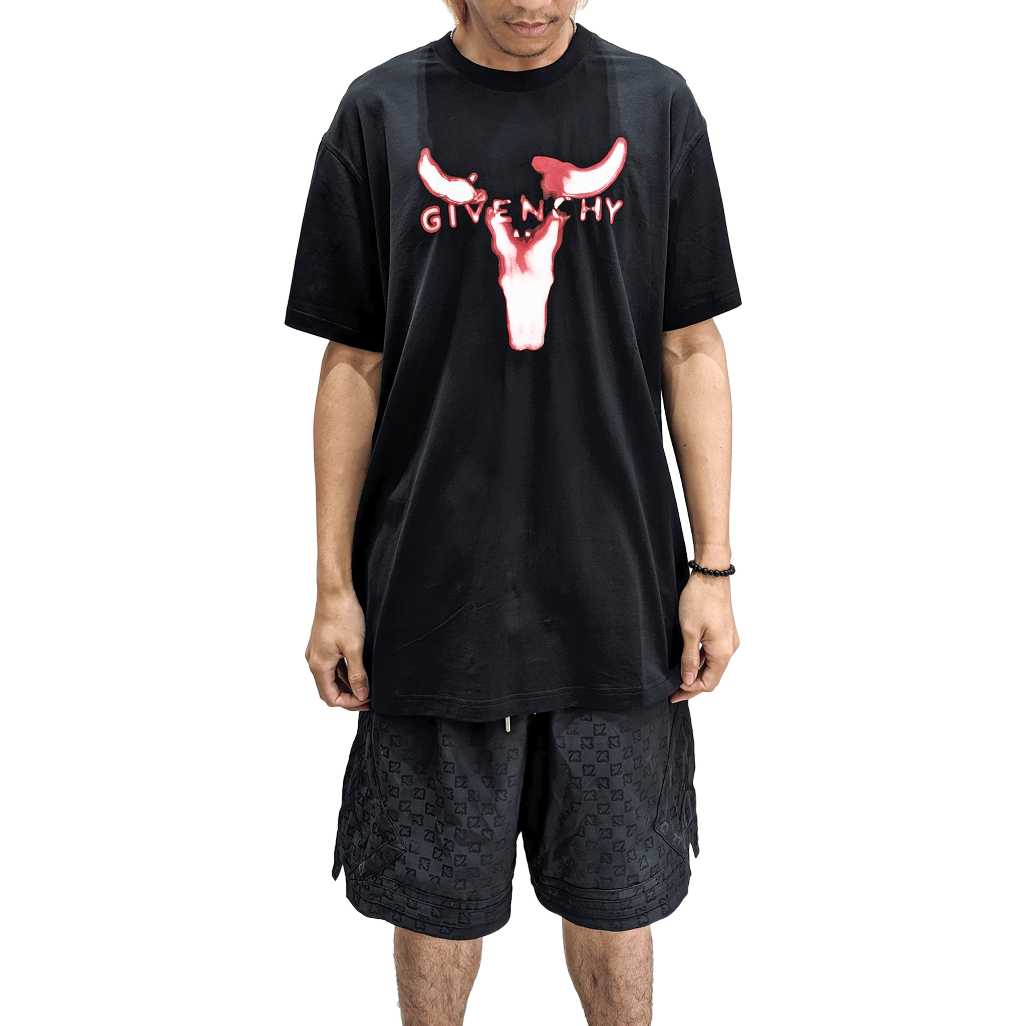 GIVENCHY Bull Tee Black (Oversize Fit)