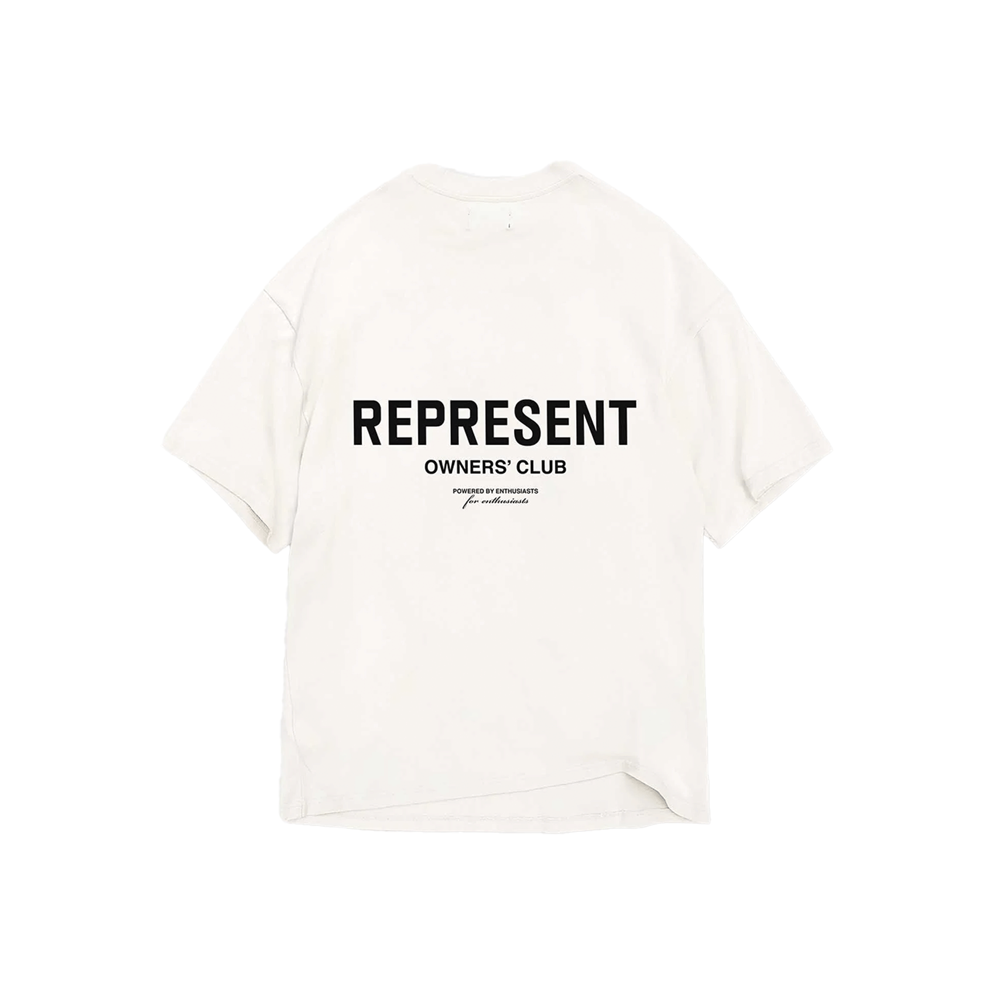 Represent Owners Club Tee Flat White (SS25)