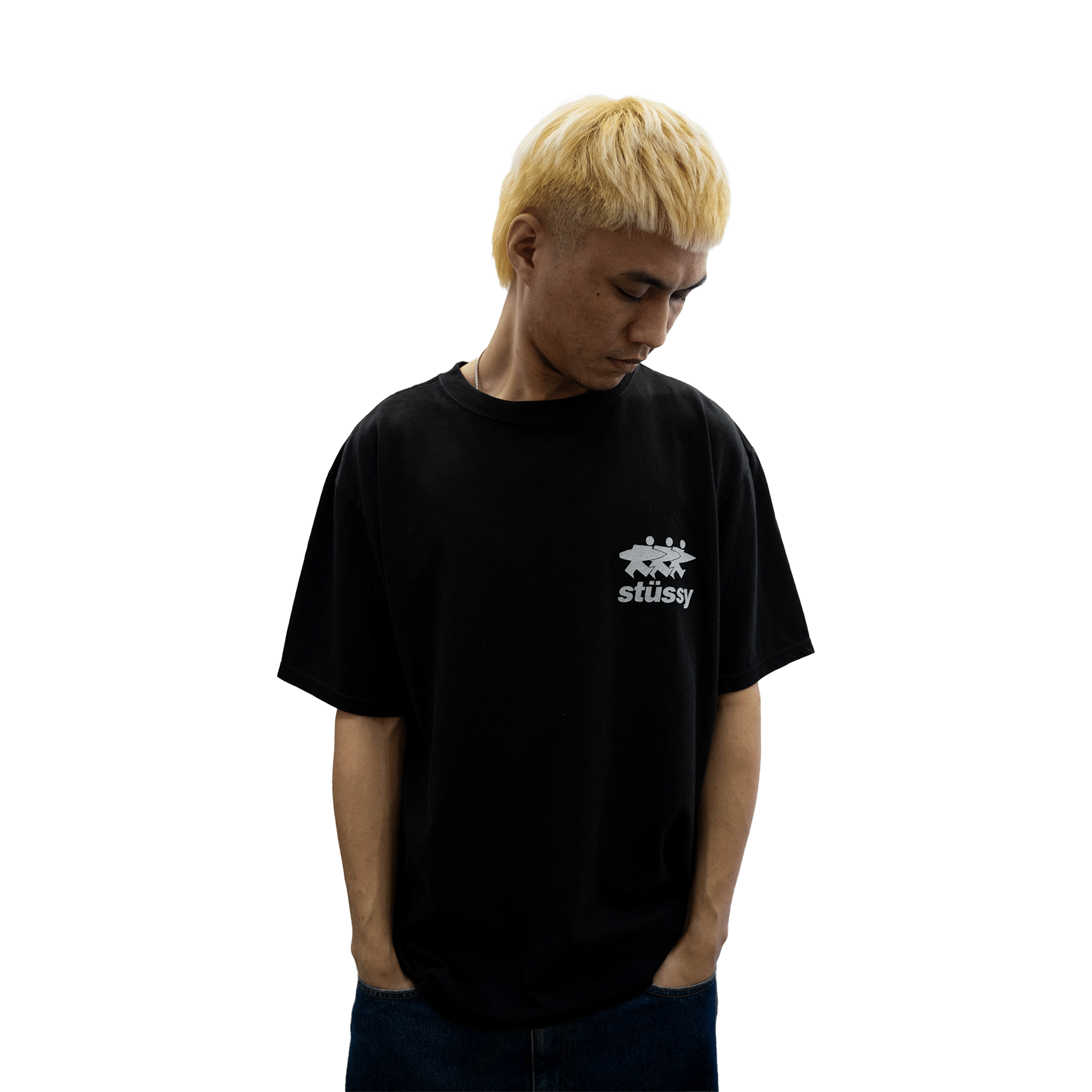 Stüssy Surfwalk Tee Black (SS24)