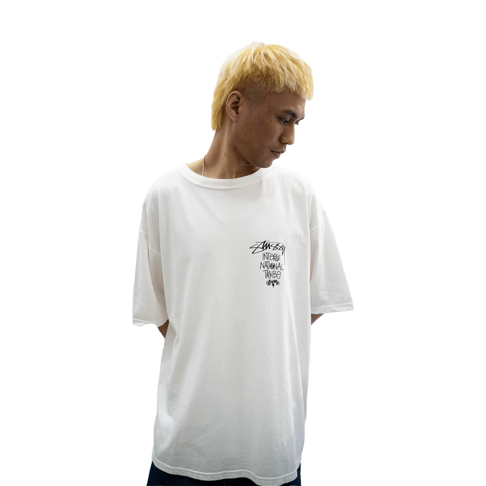 Stüssy Tribe Stack Tee White (SS23)