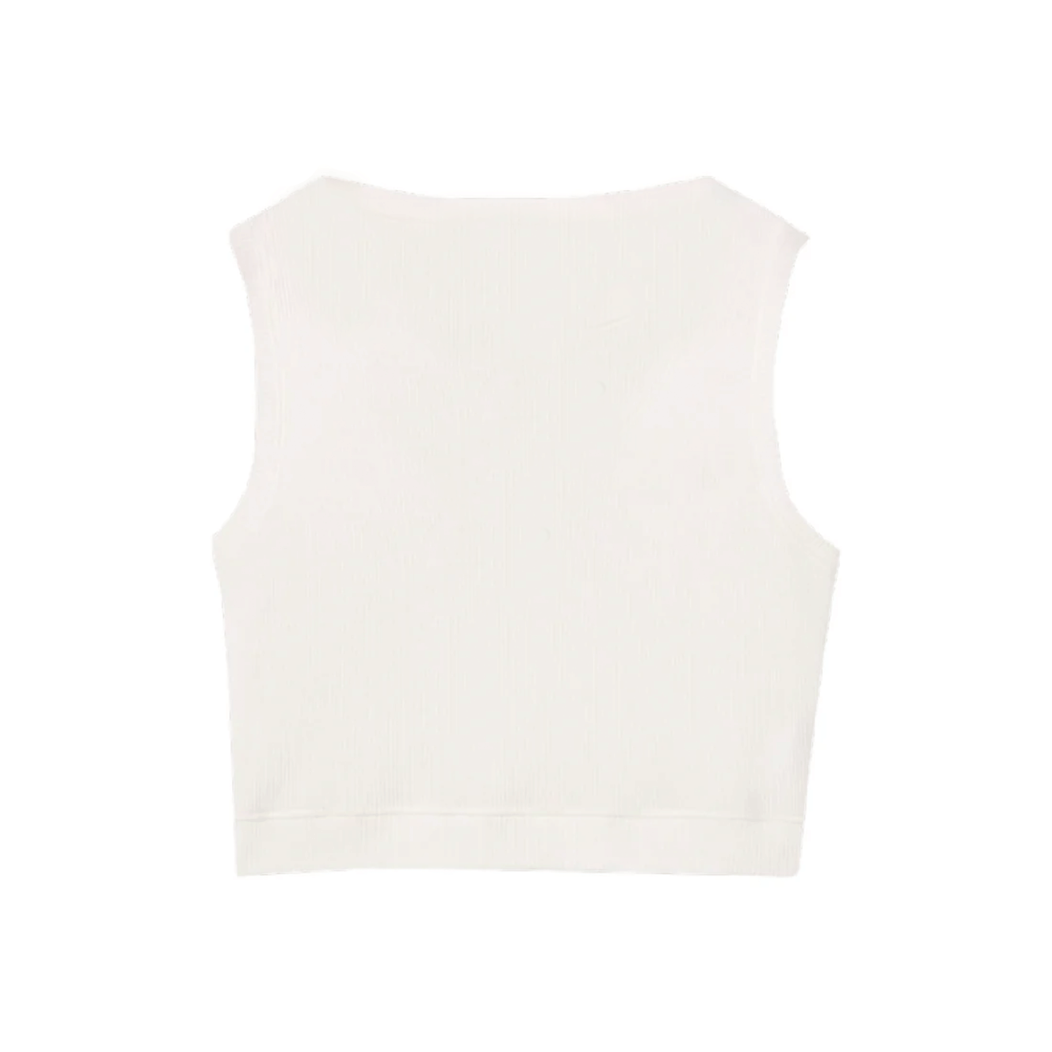 LOEWE Anagram Cropped Tank Top White (SS22)