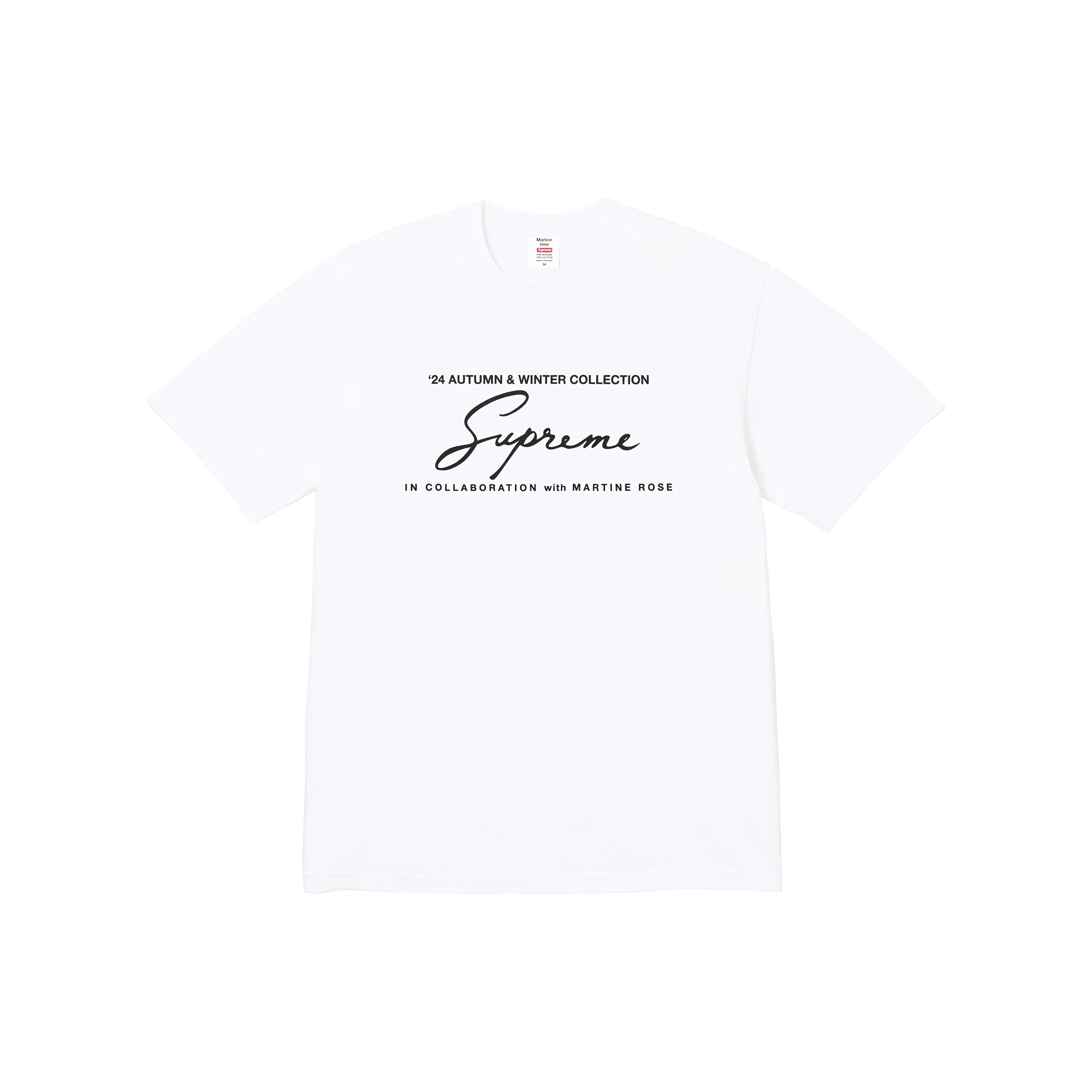 Supreme Martine Rose Tee White (FW24)