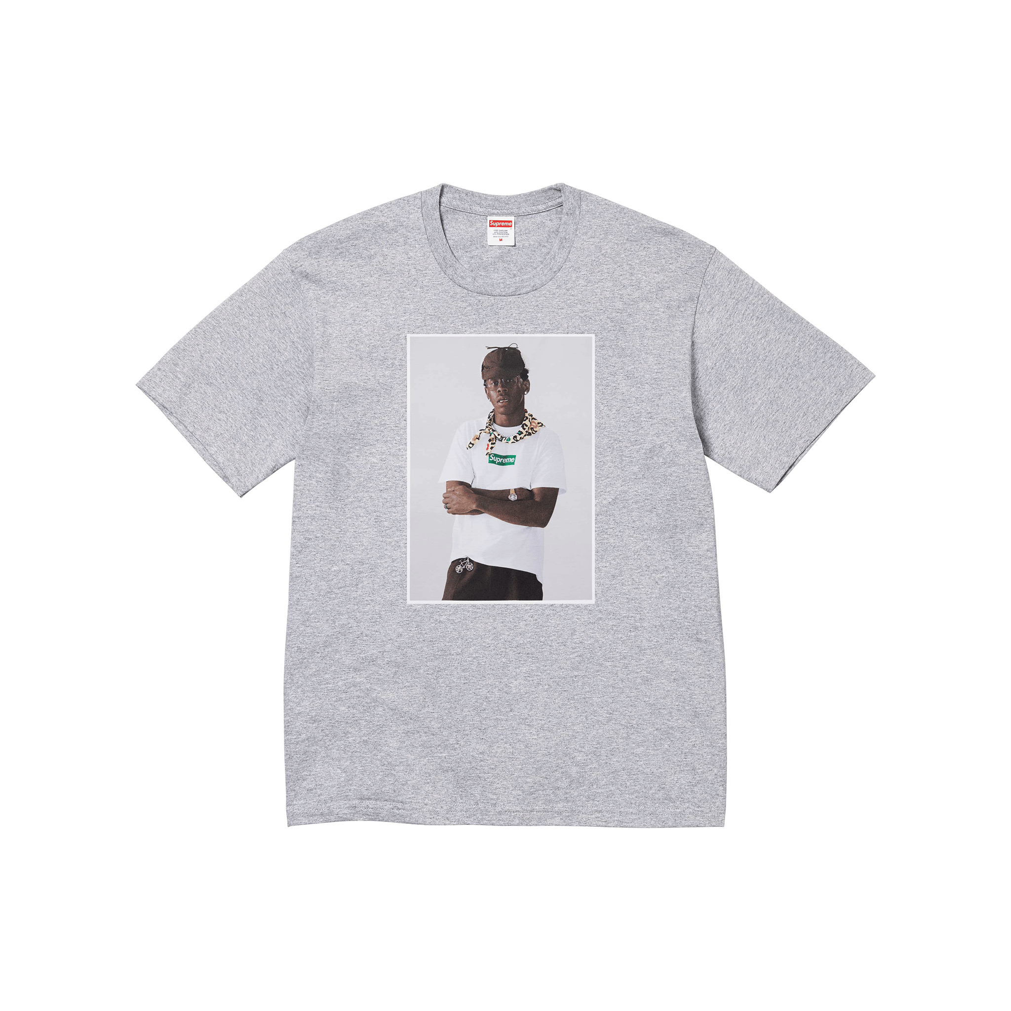 Supreme Tyler, The Creator Tee Heather Grey (FW24)