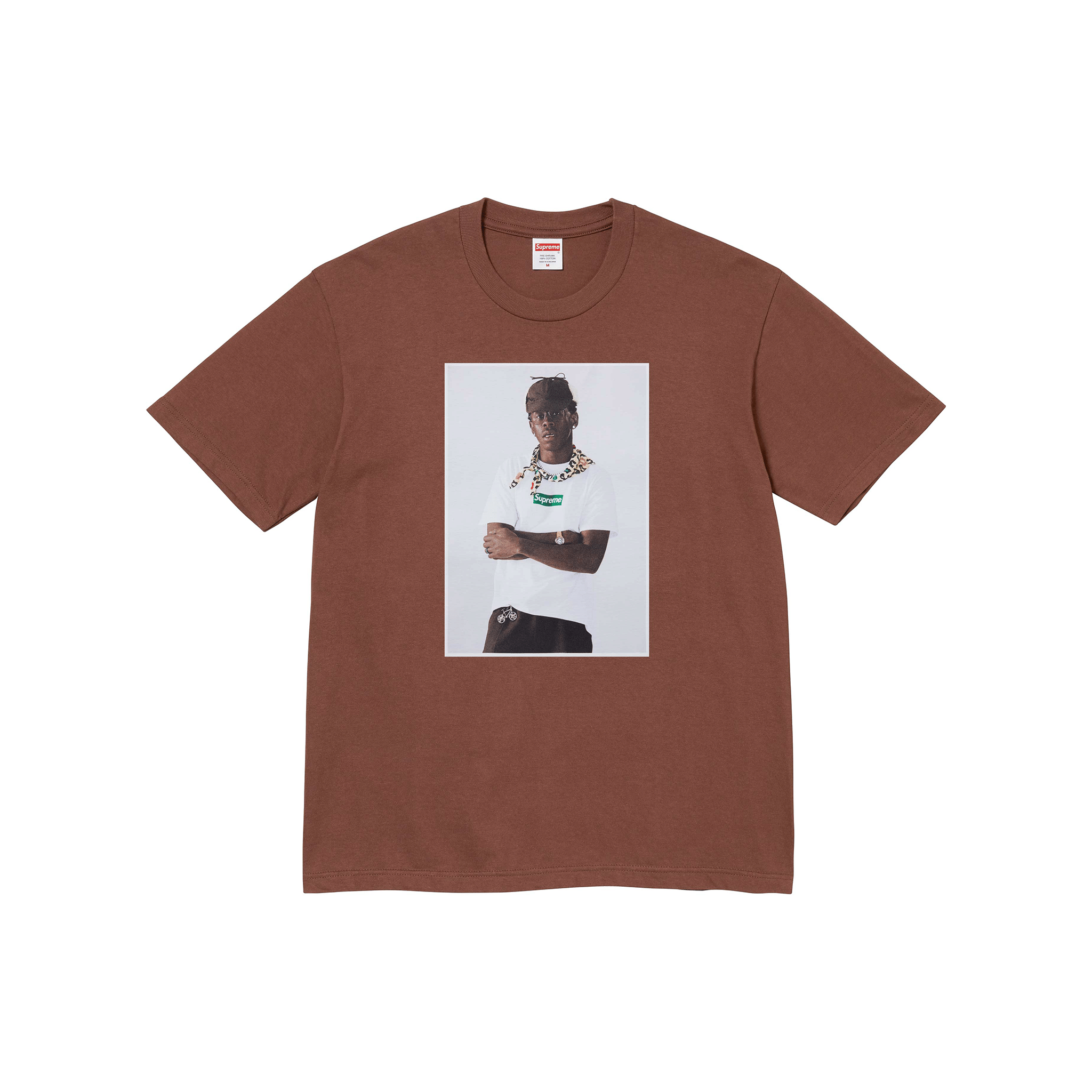 Supreme Tyler, The Creator Tee Brown (FW24)