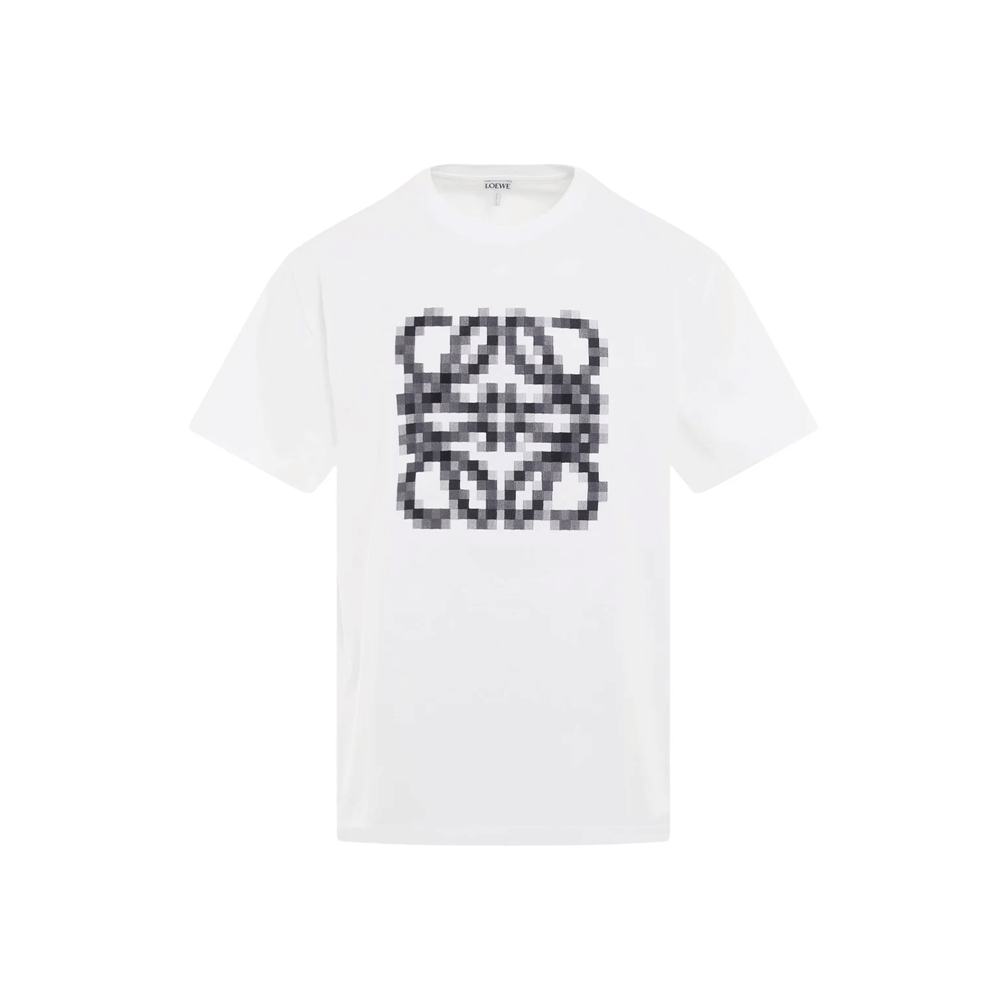 LOEWE Anagram Pixel Tee White (SS23)