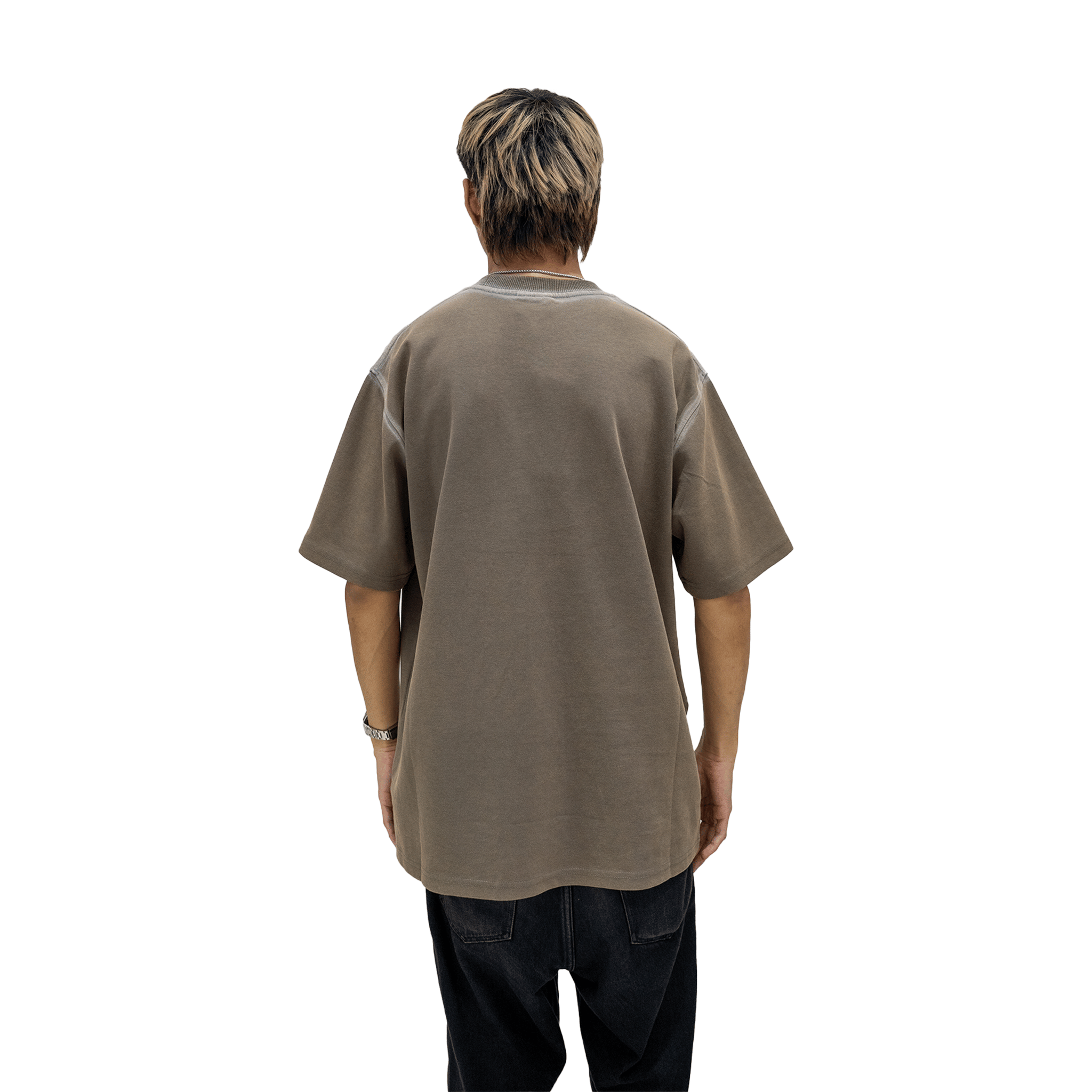 EGLAF RC Stoned Washed Tee Khaki (SS24)