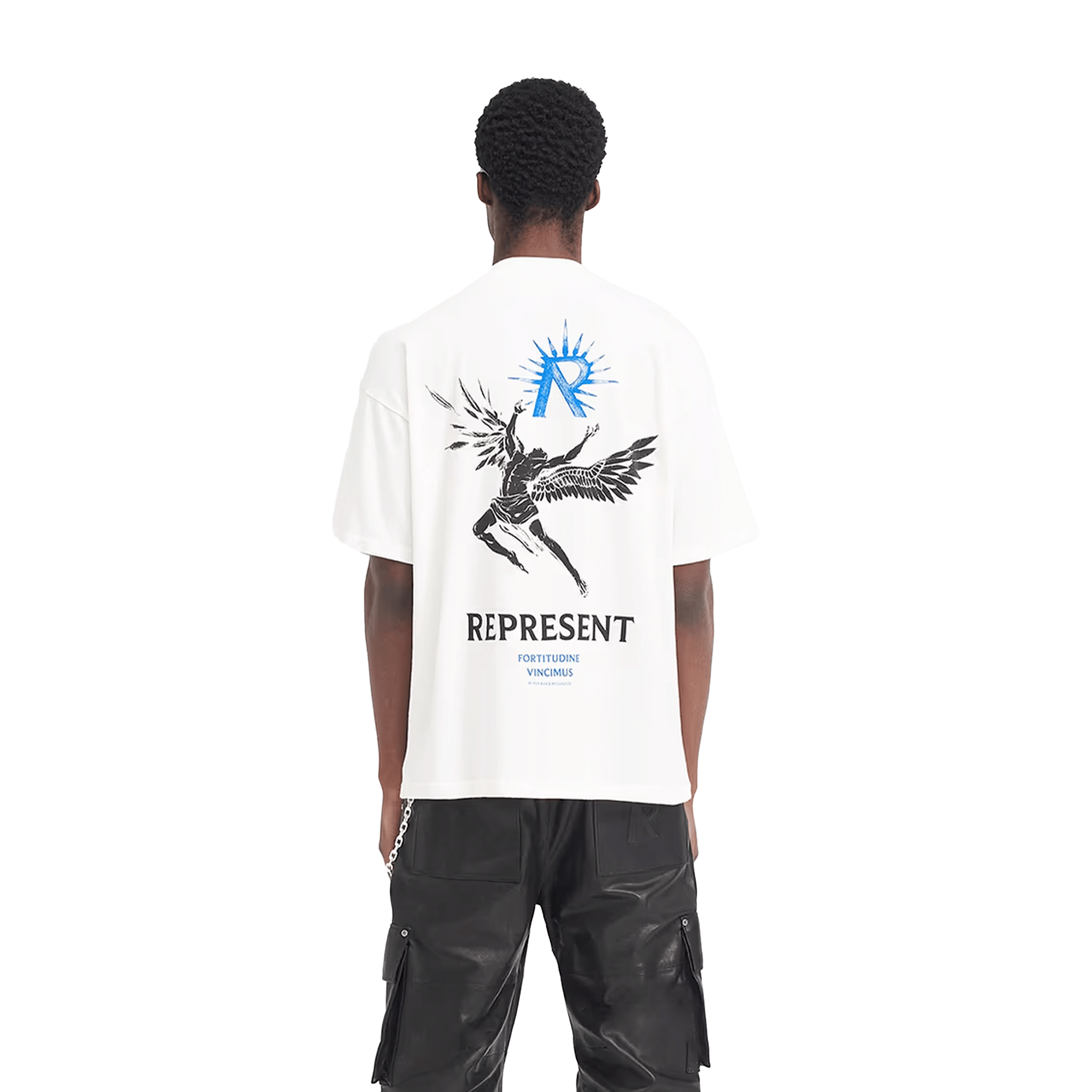 Represent Icarus Tee Flat White (FW23)