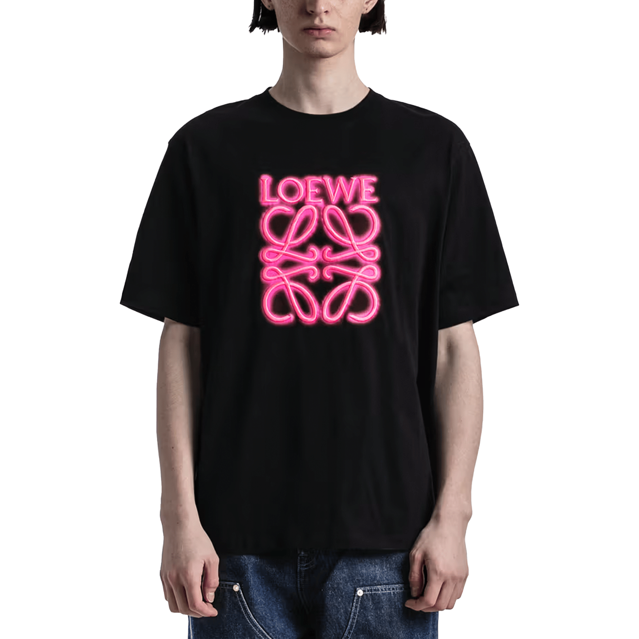 LOEWE Neon Tee Black (SS22)