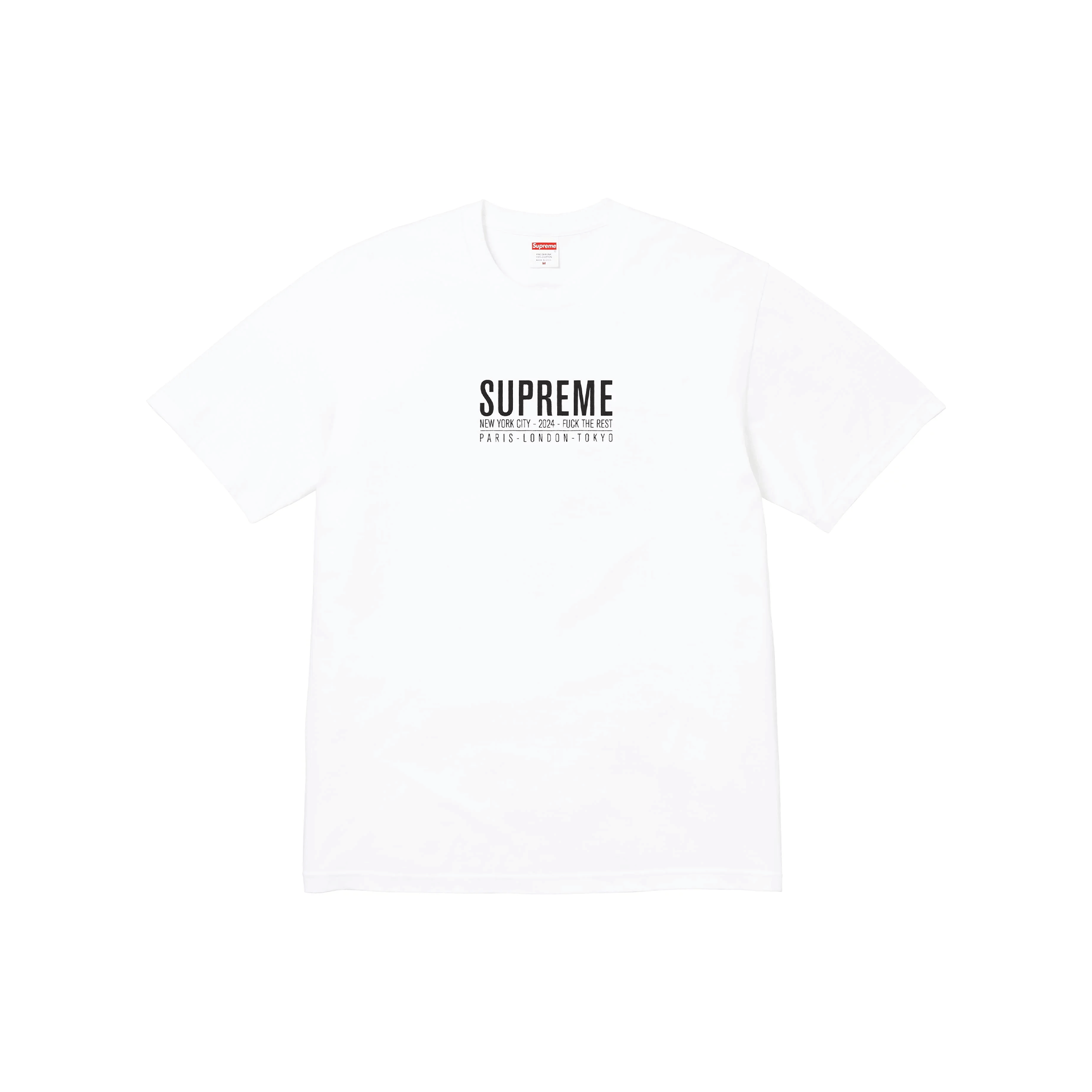 Supreme Paris Tee White (SS24)