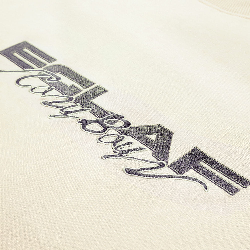 EGLAF EGCB Embroidery Tee Cream White (SS24)