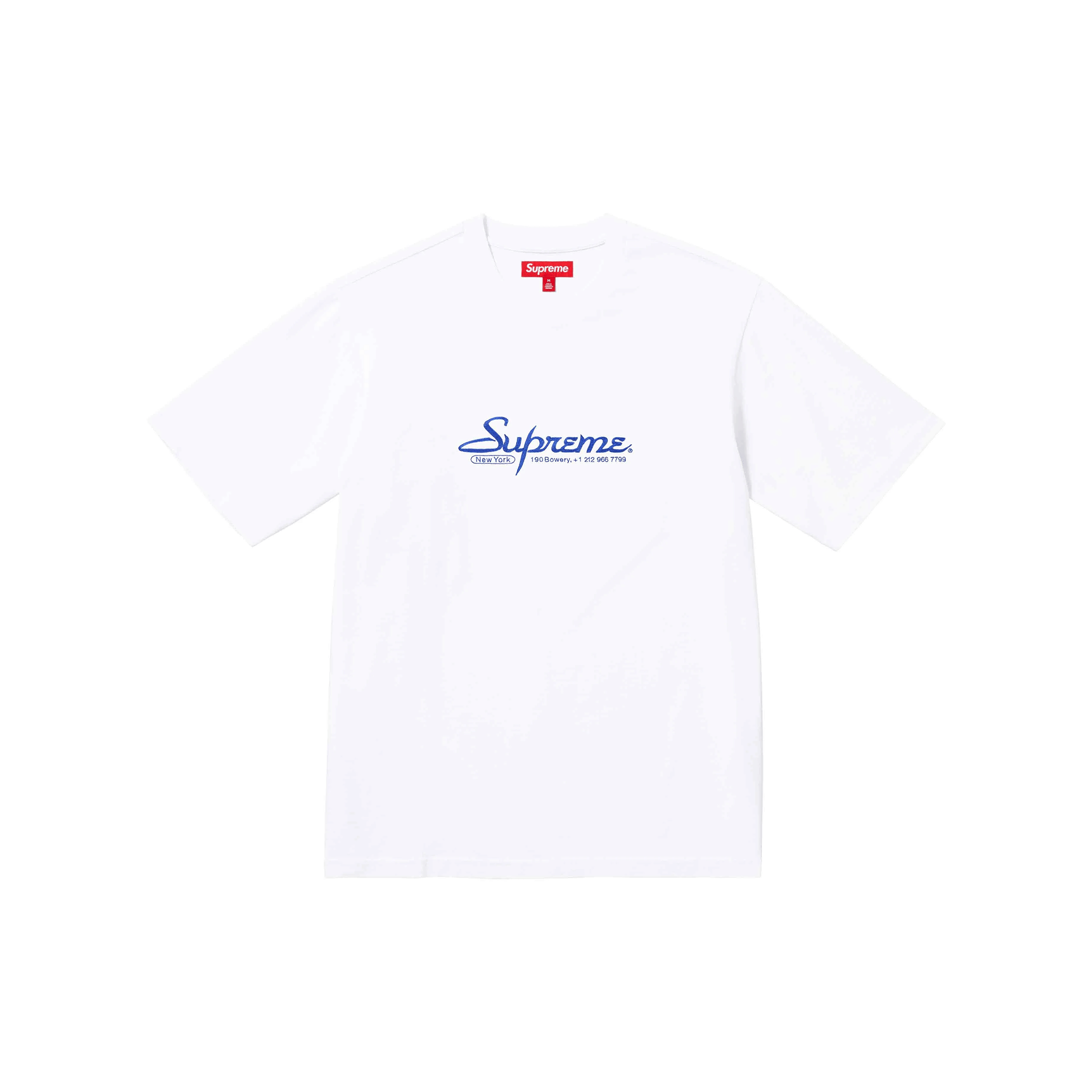 Supreme Contact Tee White (SS24)