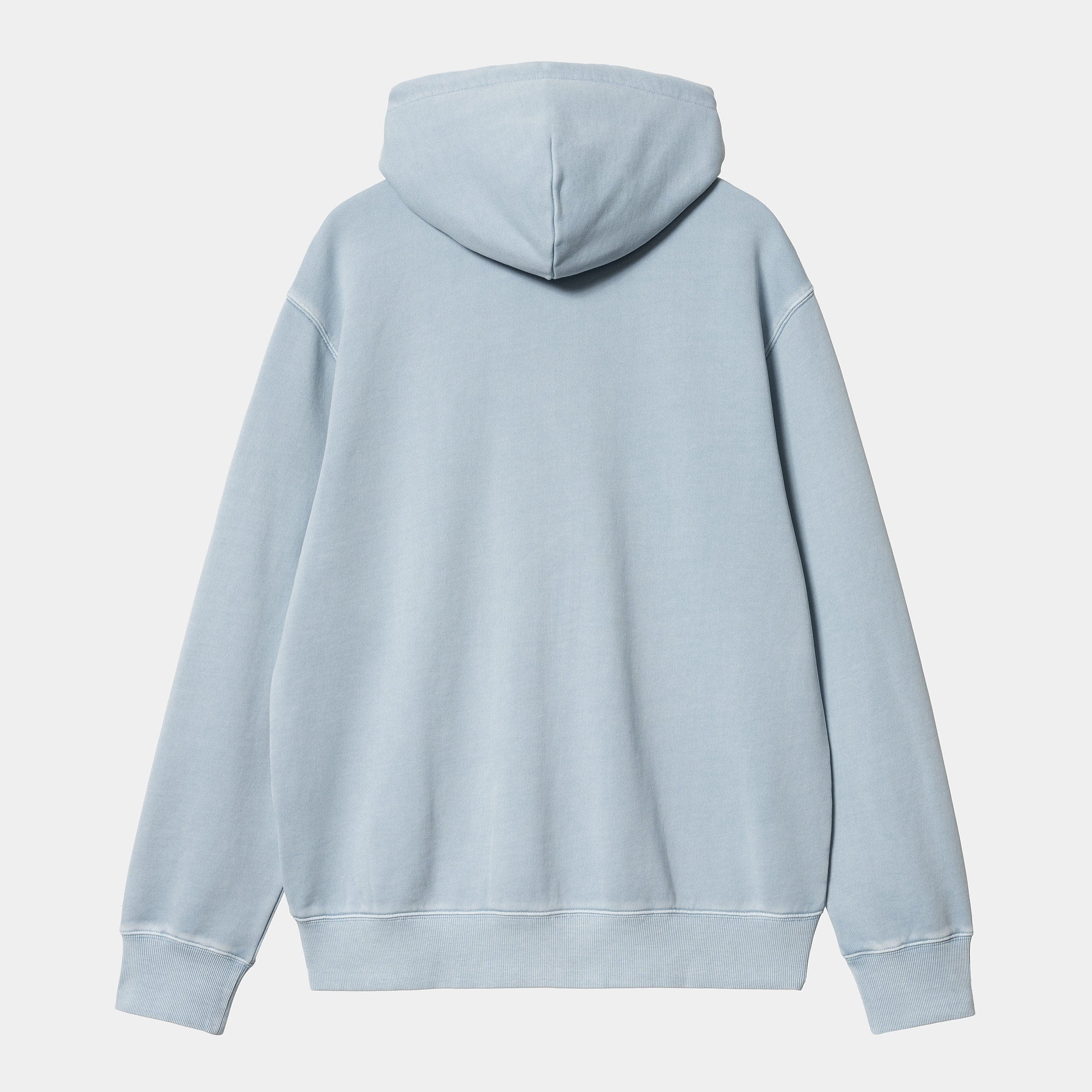Carhartt Work in Progress Carhartt WIP Hooded Duster Script Jacket - Misty Sky (garment dyed)