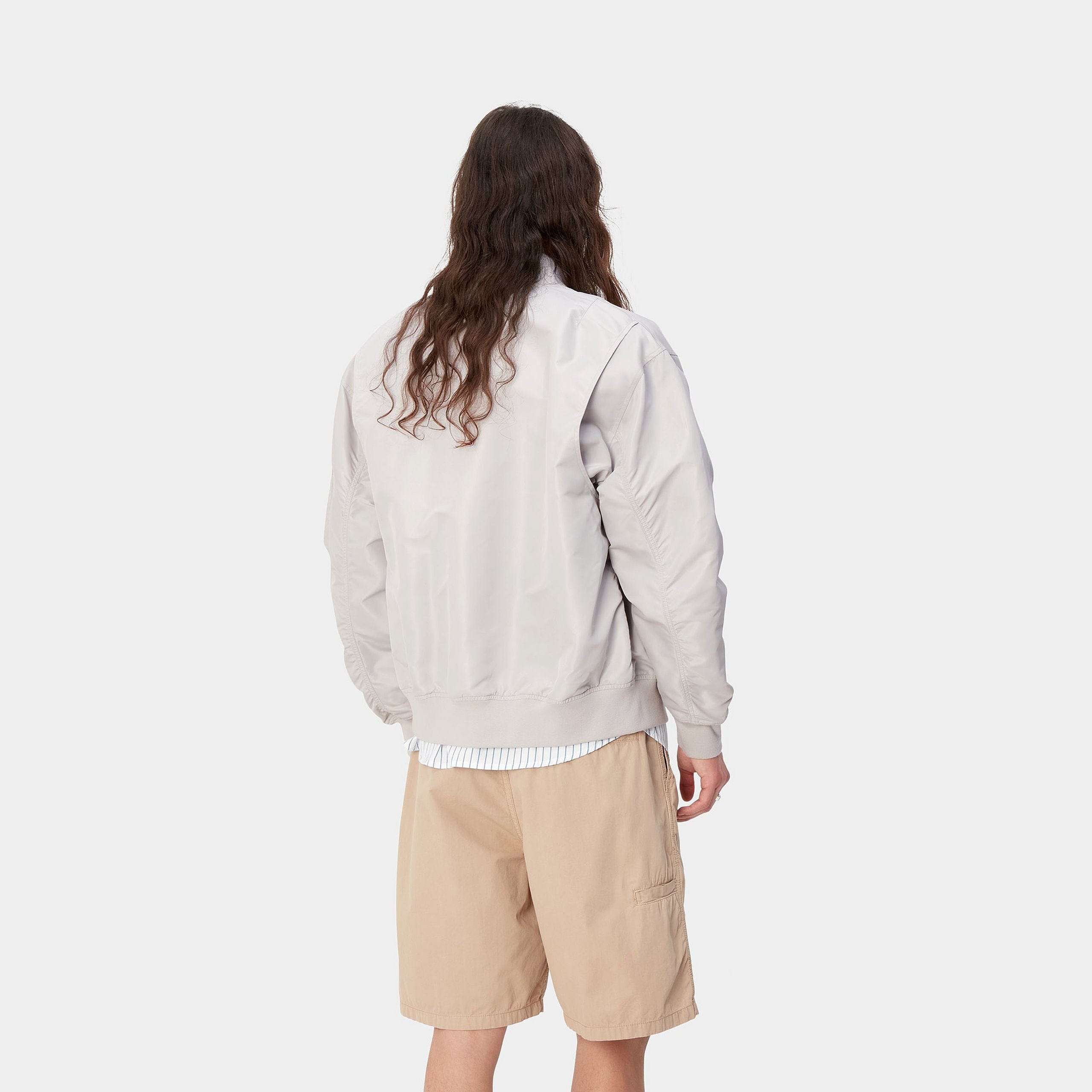 Carhartt Work in Progress Carhartt WIP Otley Bomber Jacket - Sonic Silver
