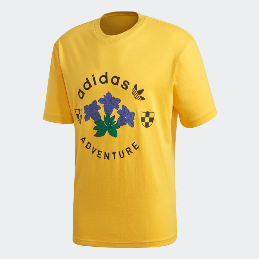 Adidas ADV Graphic Tee - Bold Gold