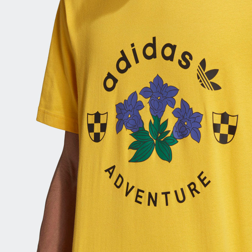 Adidas ADV Graphic Tee - Bold Gold