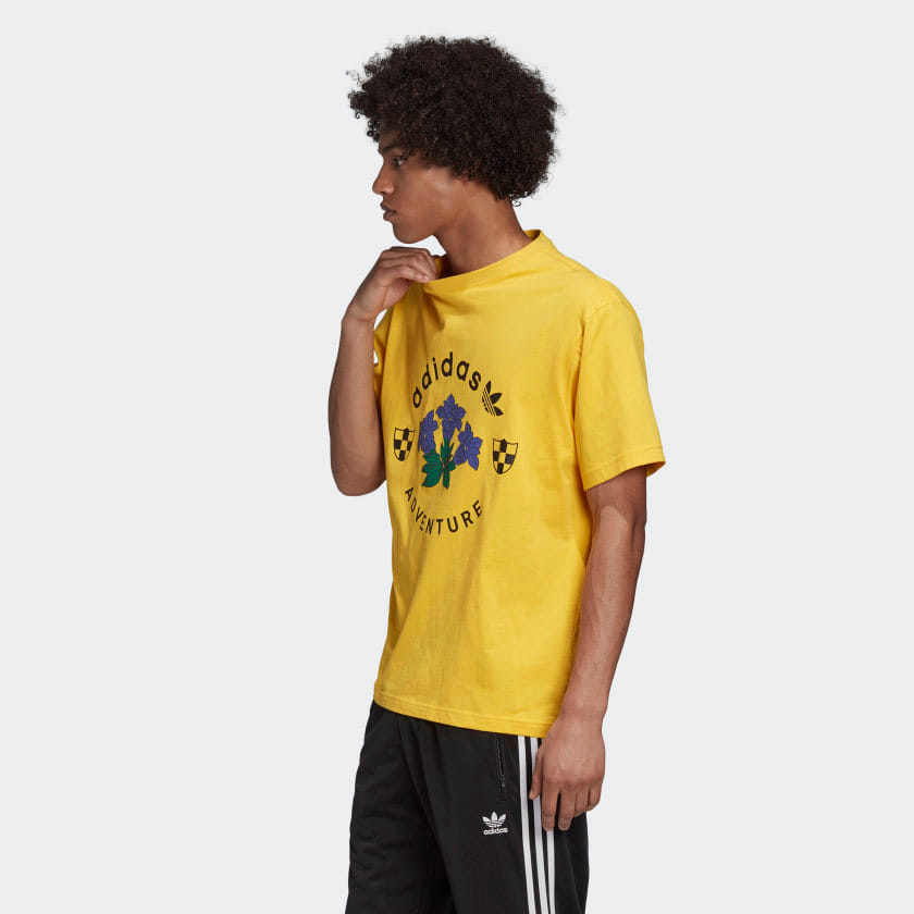 Adidas ADV Graphic Tee - Bold Gold