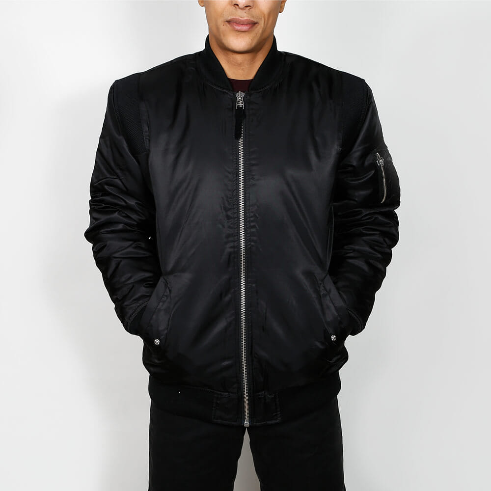 Stussy MA1 Jacket - Black