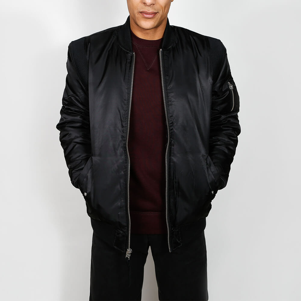 Stussy MA1 Jacket - Black
