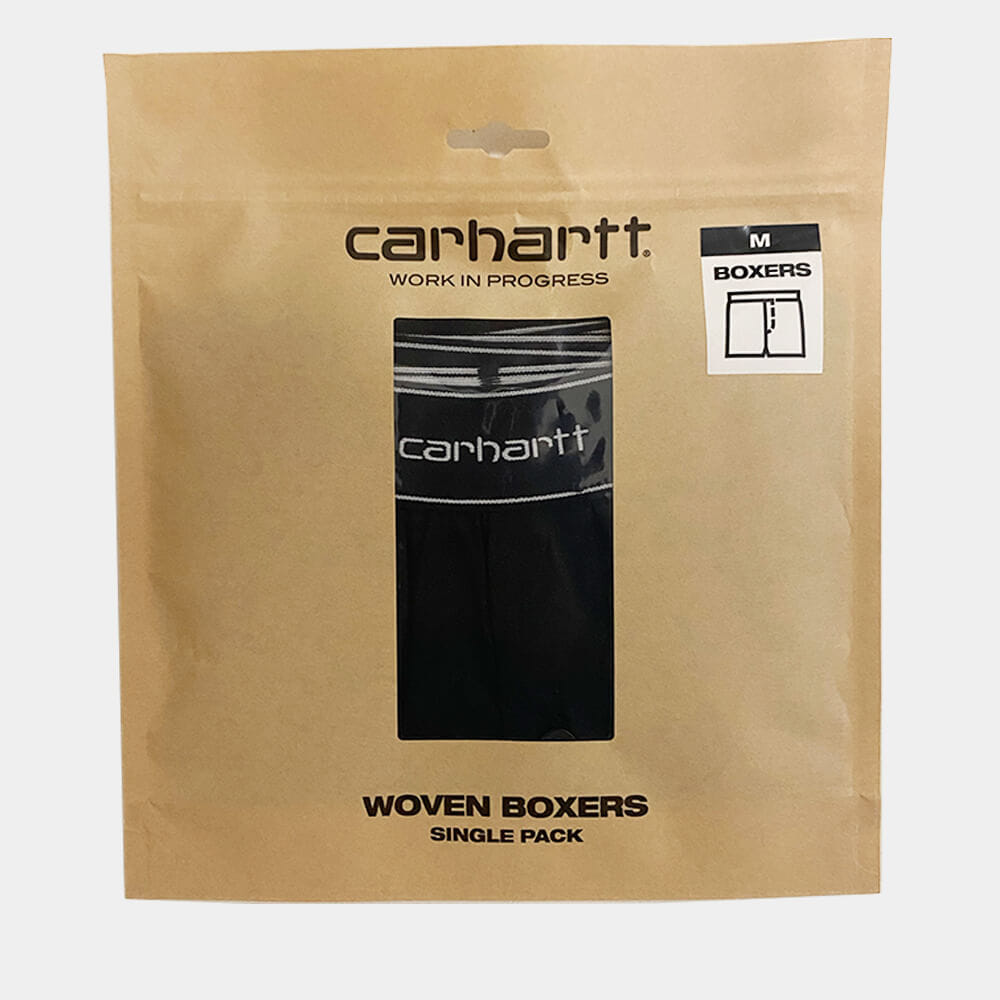 Carhartt Work in Progress Carhartt WIP Cotton Script Boxers - Black