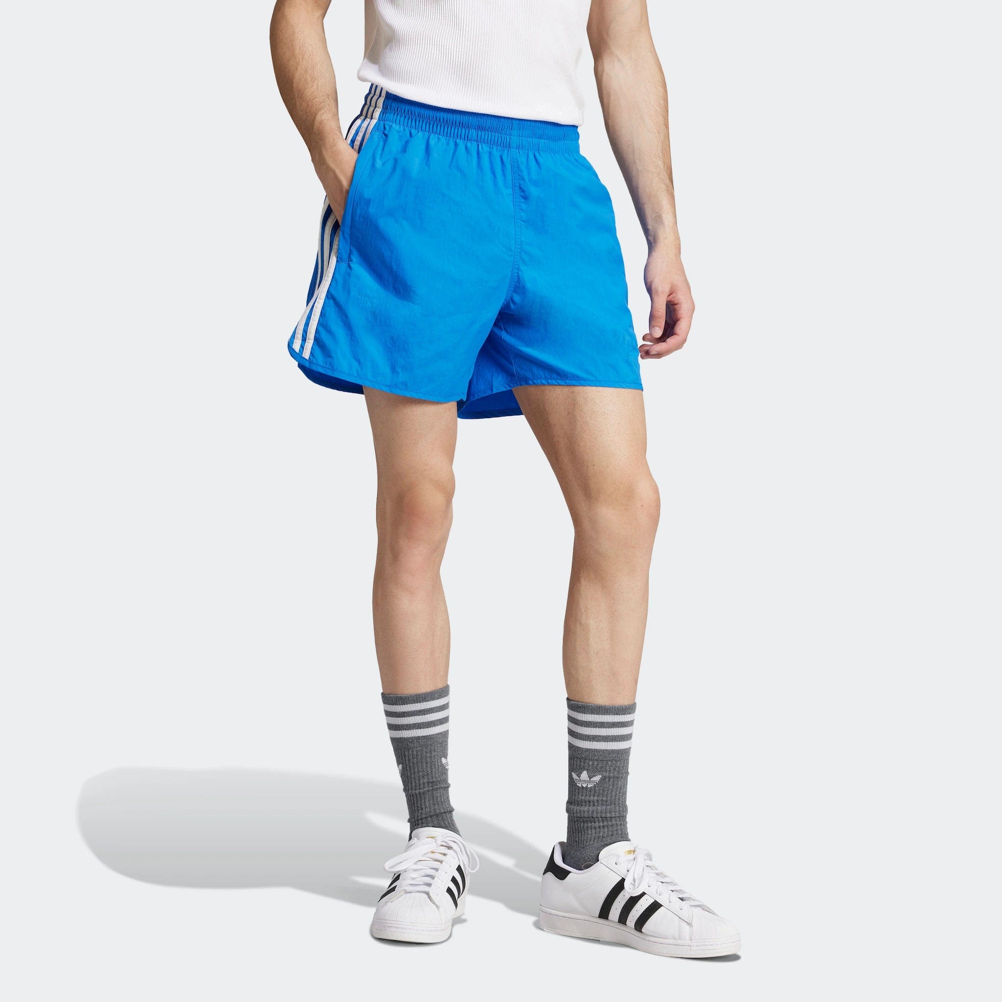 Adidas Originals Classics Sprinter Shorts - Blue / White