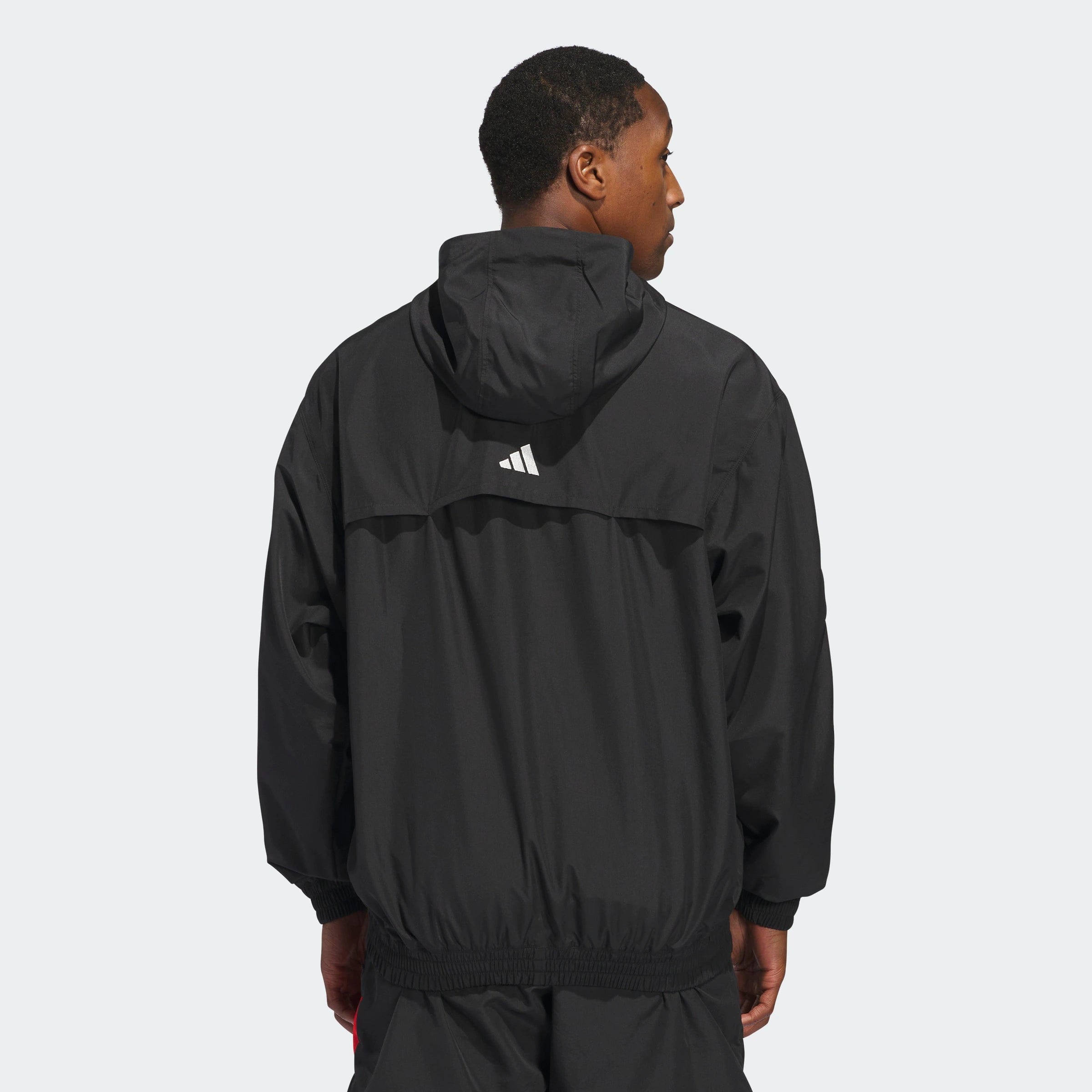 Adidas Anthony Edwards Anorak Pullover - Black
