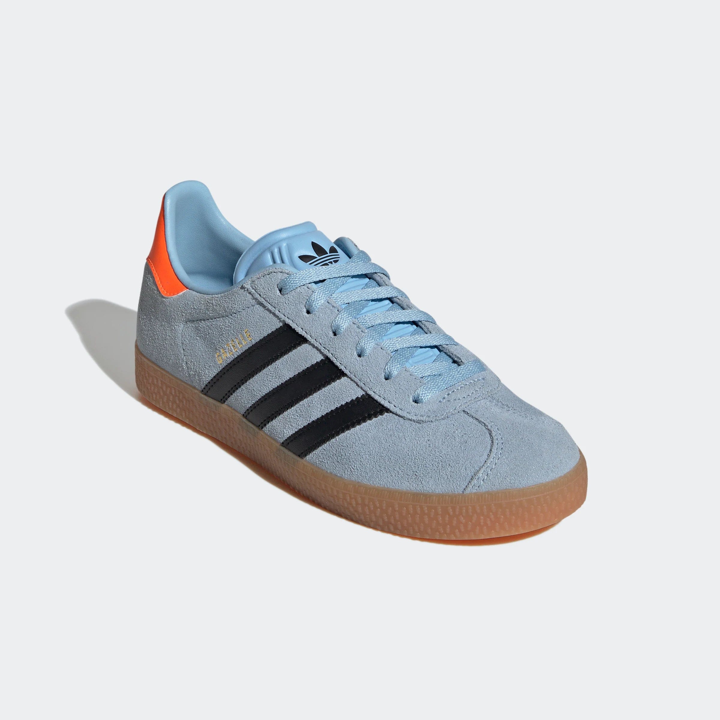 Adidas Gazelle - Clear Sky / Core Black / Solar Orange