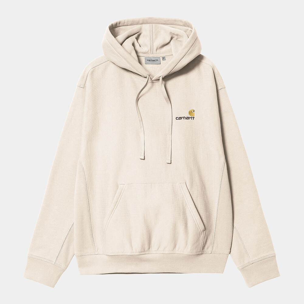Carhartt Work in Progress Carhartt WIP Hooded American Script Sweatshirt – Moonbeam