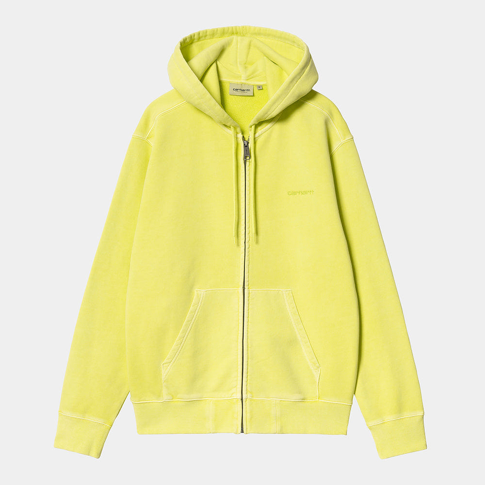 Carhartt Work in Progress Carhartt WIP Hooded Duster Script Jacket - Arctic Lime (garment dyed)