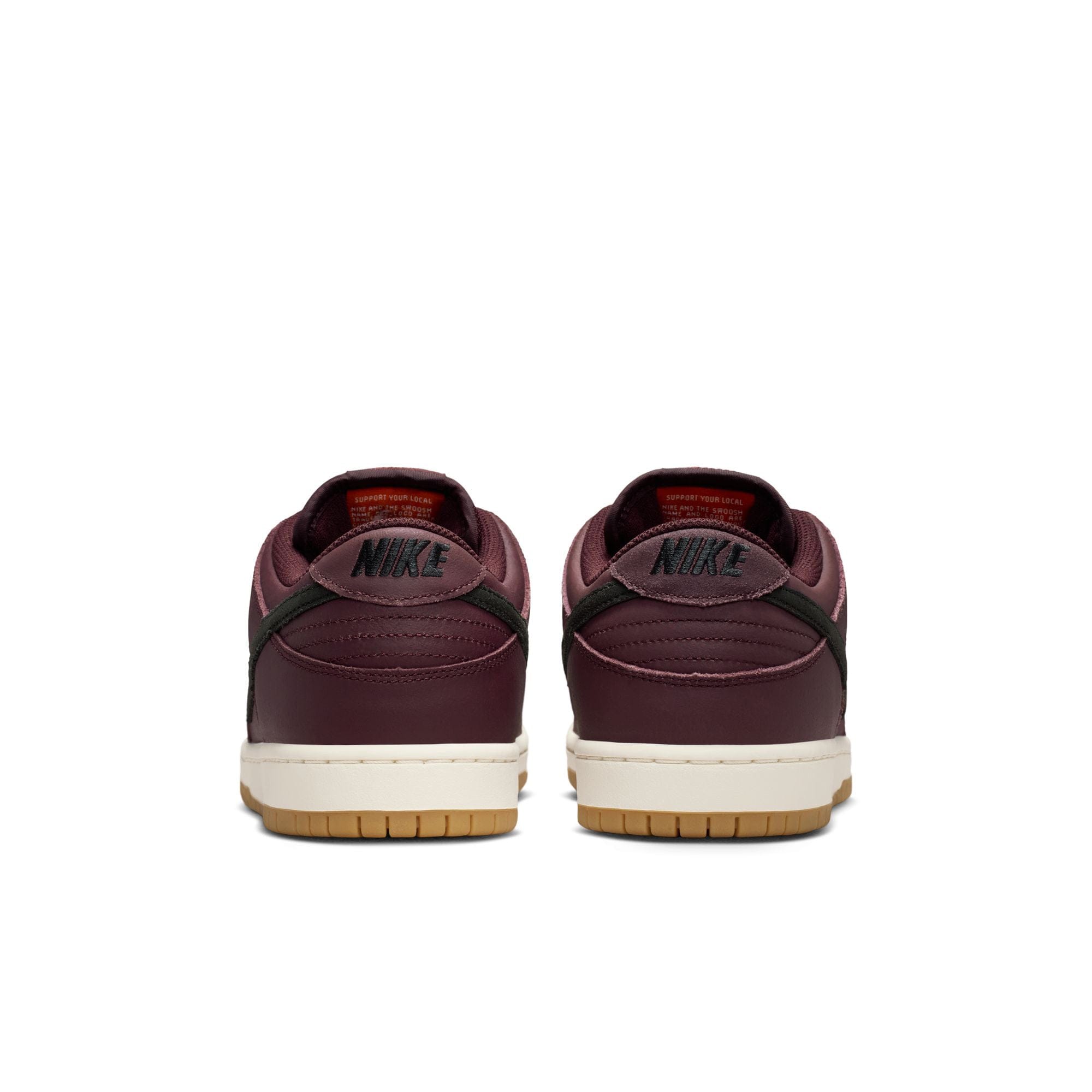 Nike SB SB Dunk Low Pro ISO - Burgundy Crush