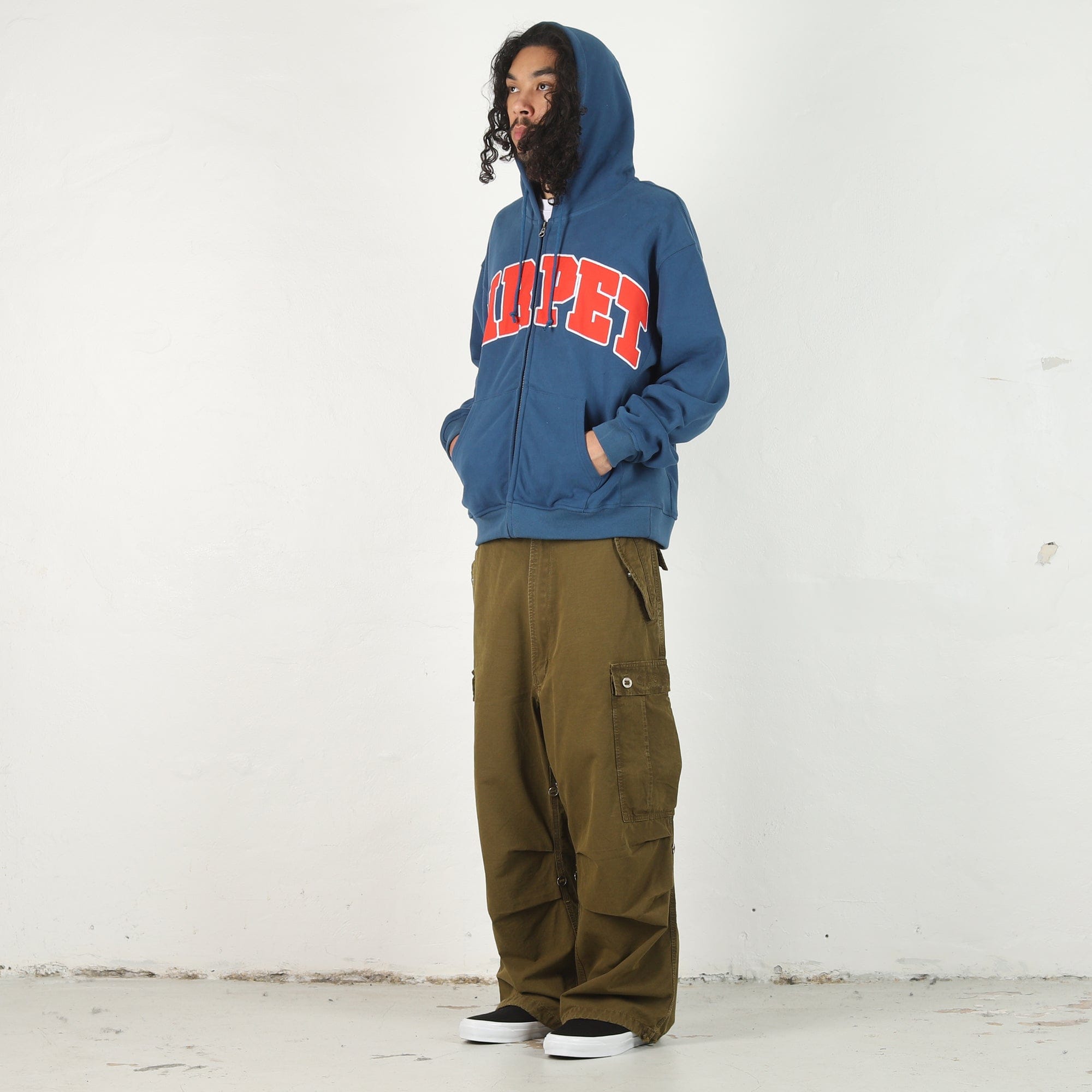 Carpet Varsity Hoodie - Blue