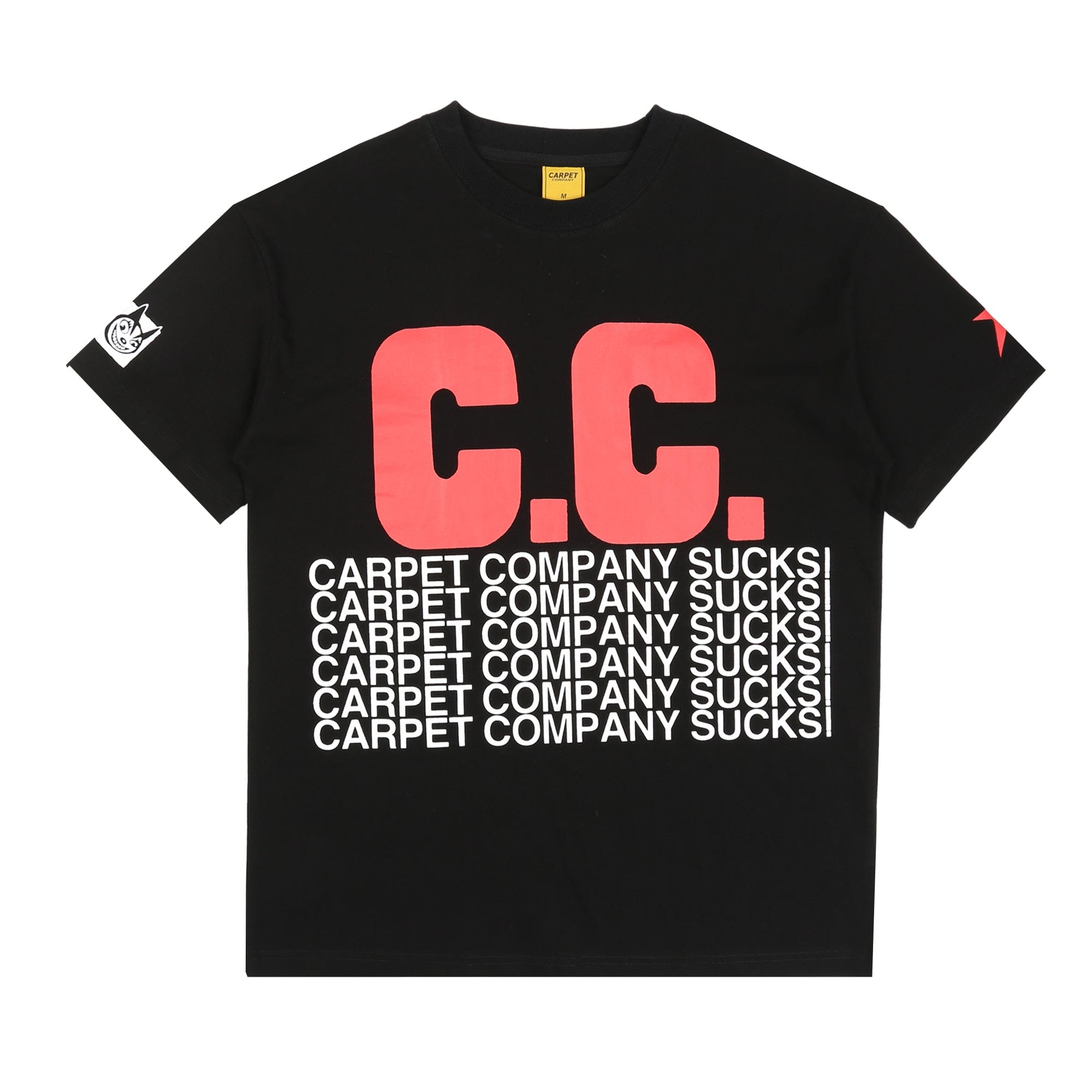 Carpet CC Sucks T-Shirt - Black