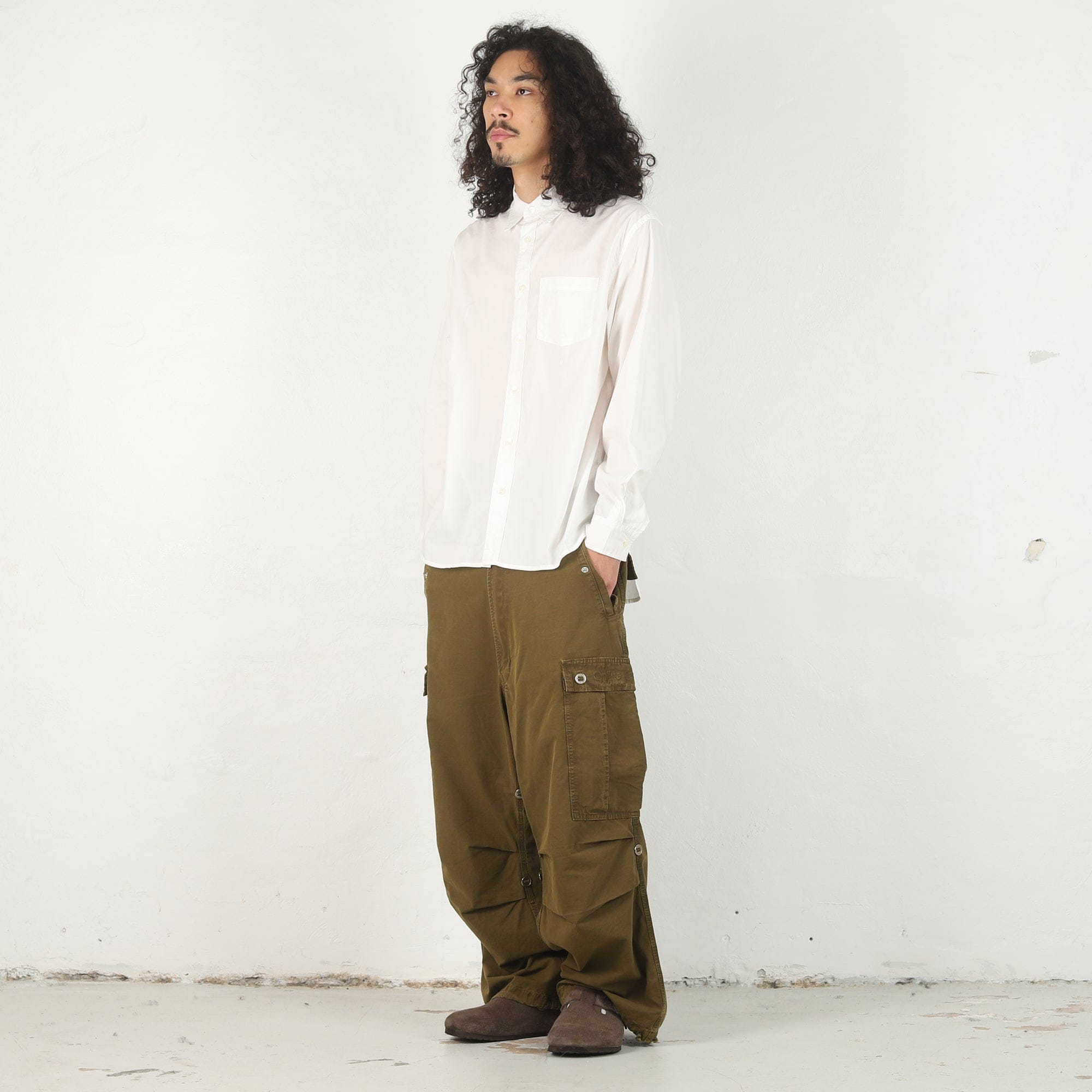 Stussy Standard LS Shirt - White