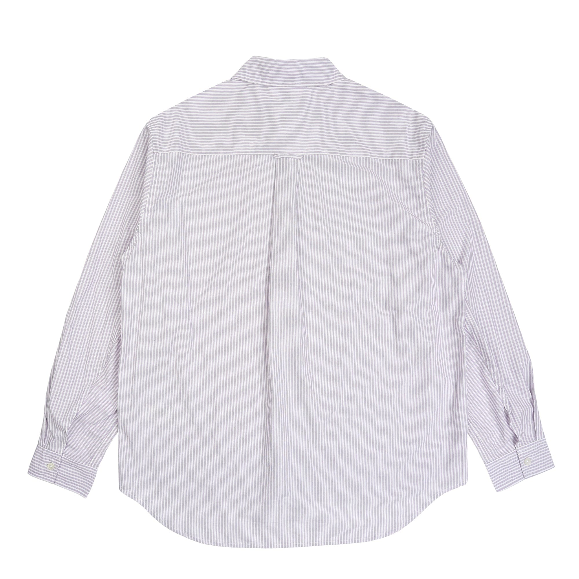 Stussy Standard LS Shirt - Purple Stripe