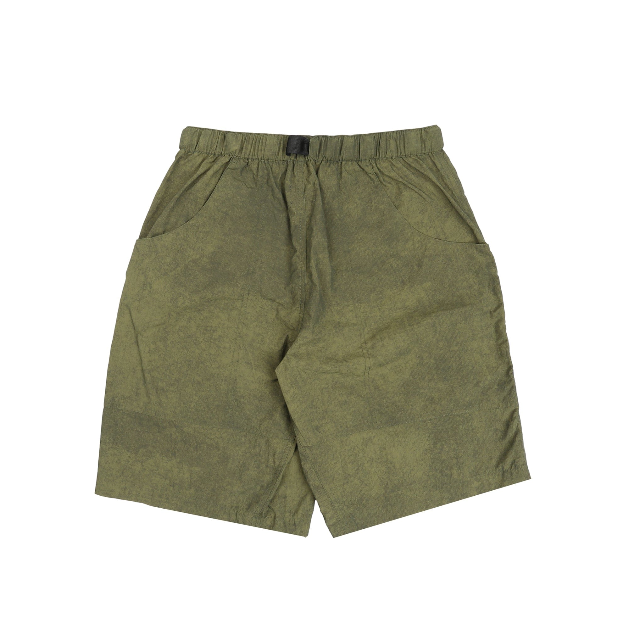 The Trilogy Tapes Textured Trail Shorts - Olive