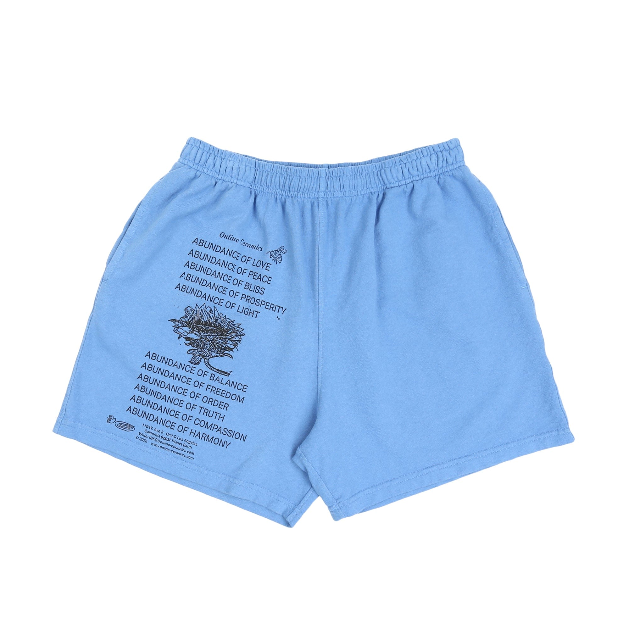 Online Ceramics Abundance Shorts - Blue