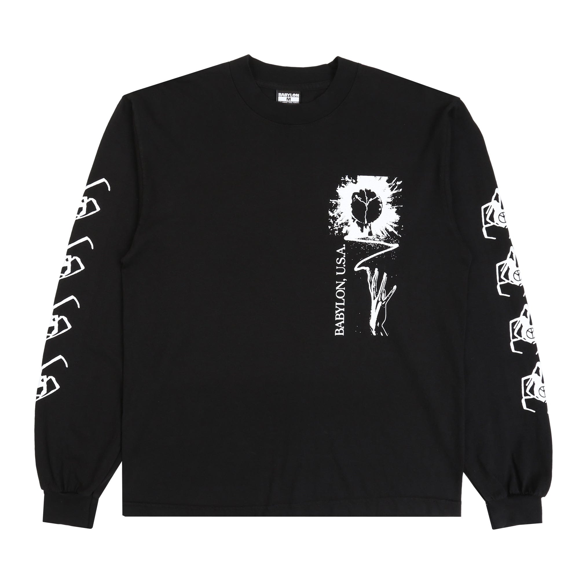 Babylon Sedition LS T-Shirt - Jet Black