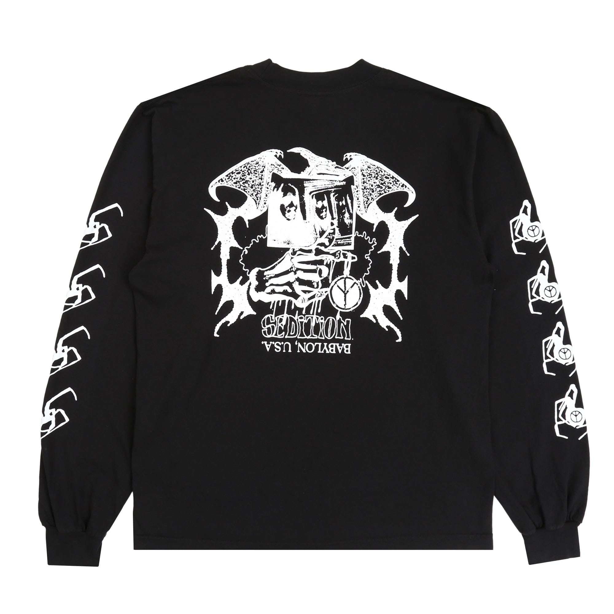 Babylon Sedition LS T-Shirt - Jet Black