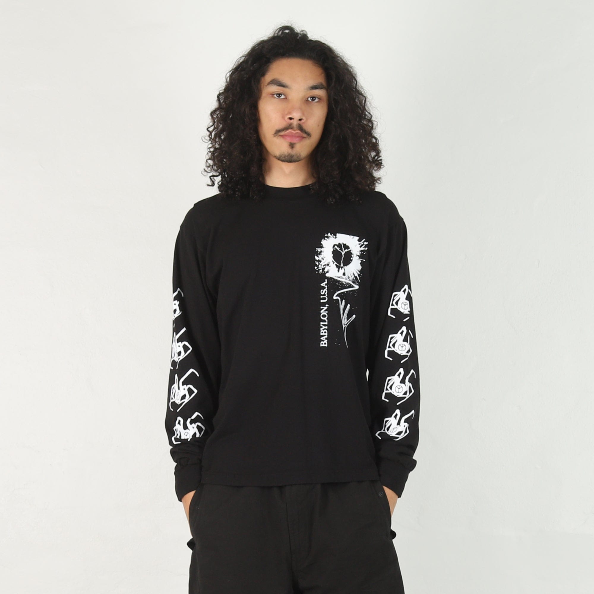 Babylon Sedition LS T-Shirt - Jet Black