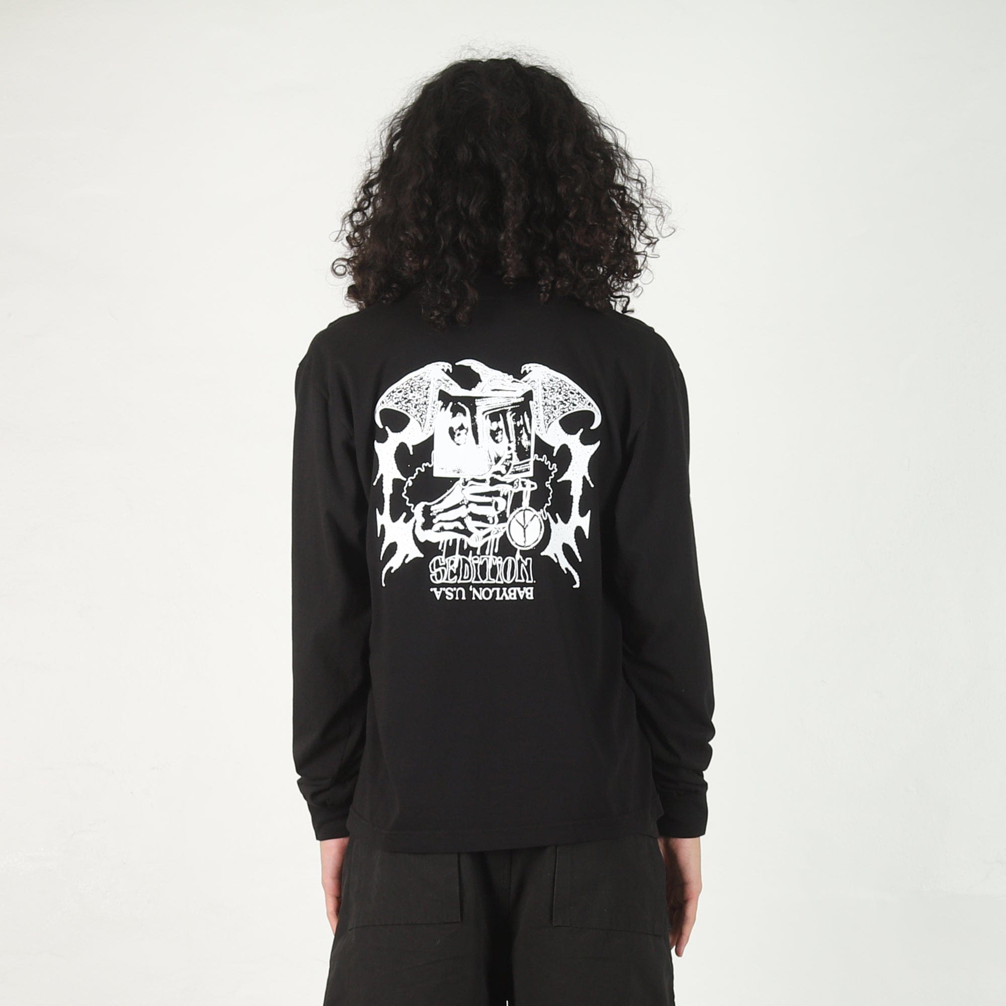 Babylon Sedition LS T-Shirt - Jet Black