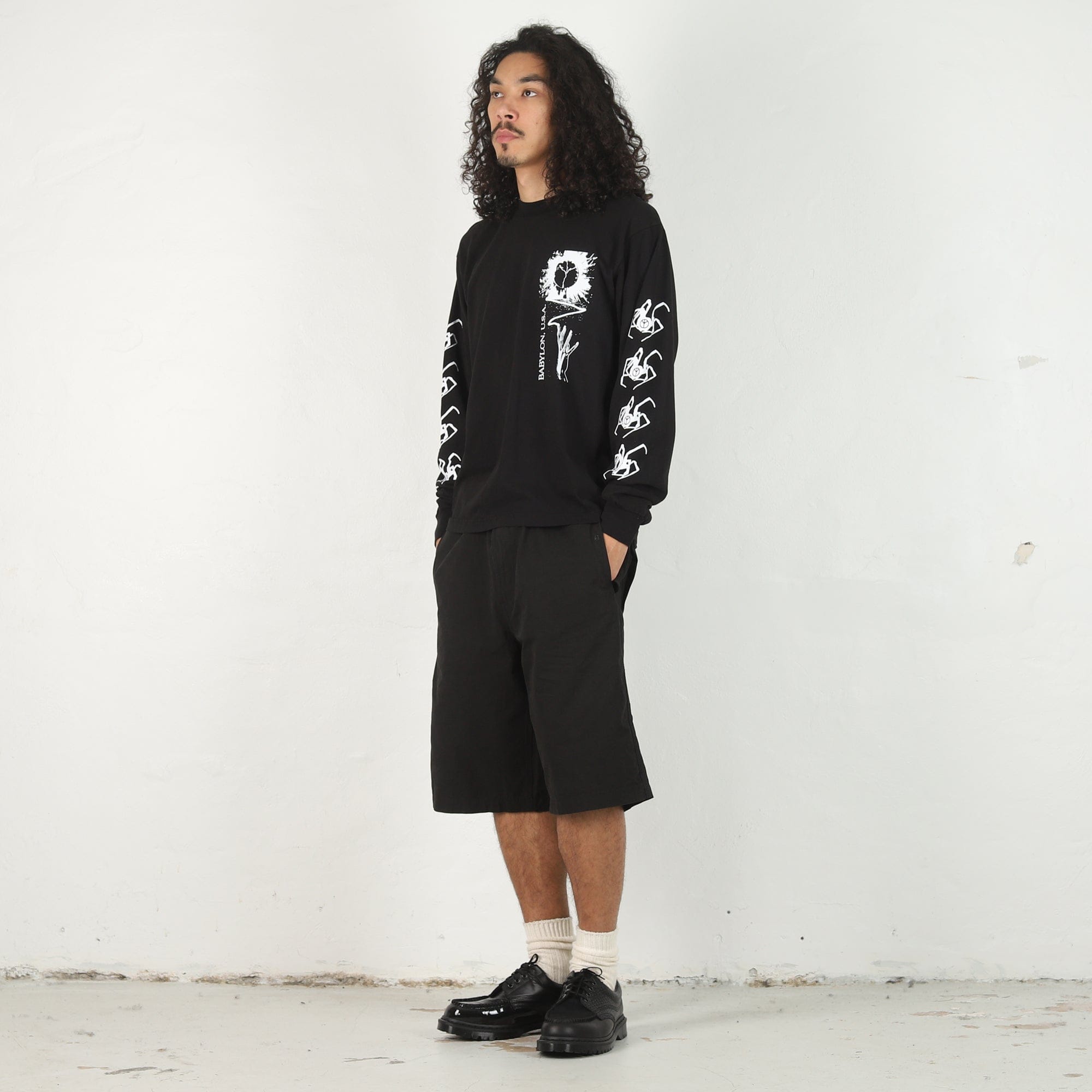 Babylon Sedition LS T-Shirt - Jet Black