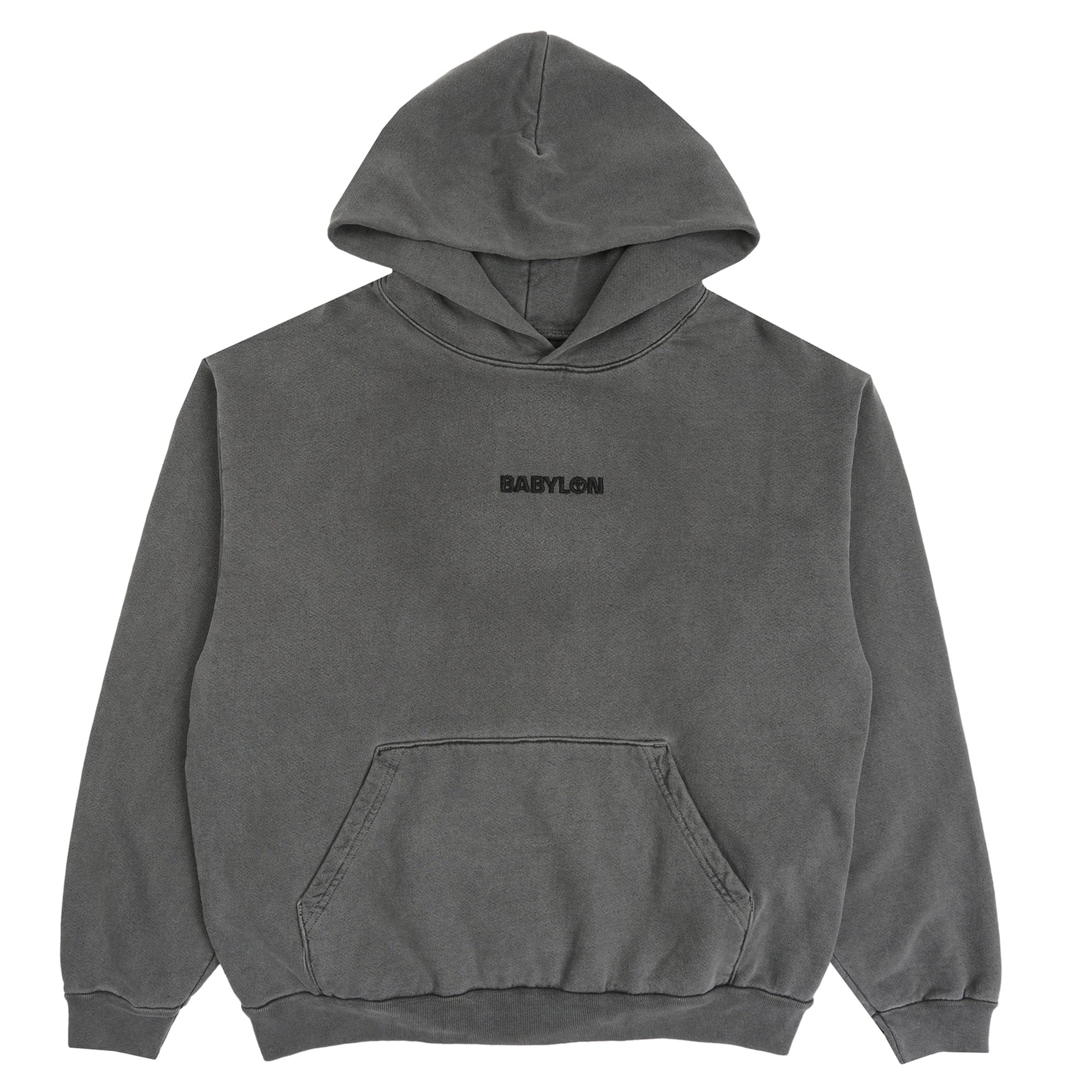 Babylon Shop Hoodie - Jet Black Multi