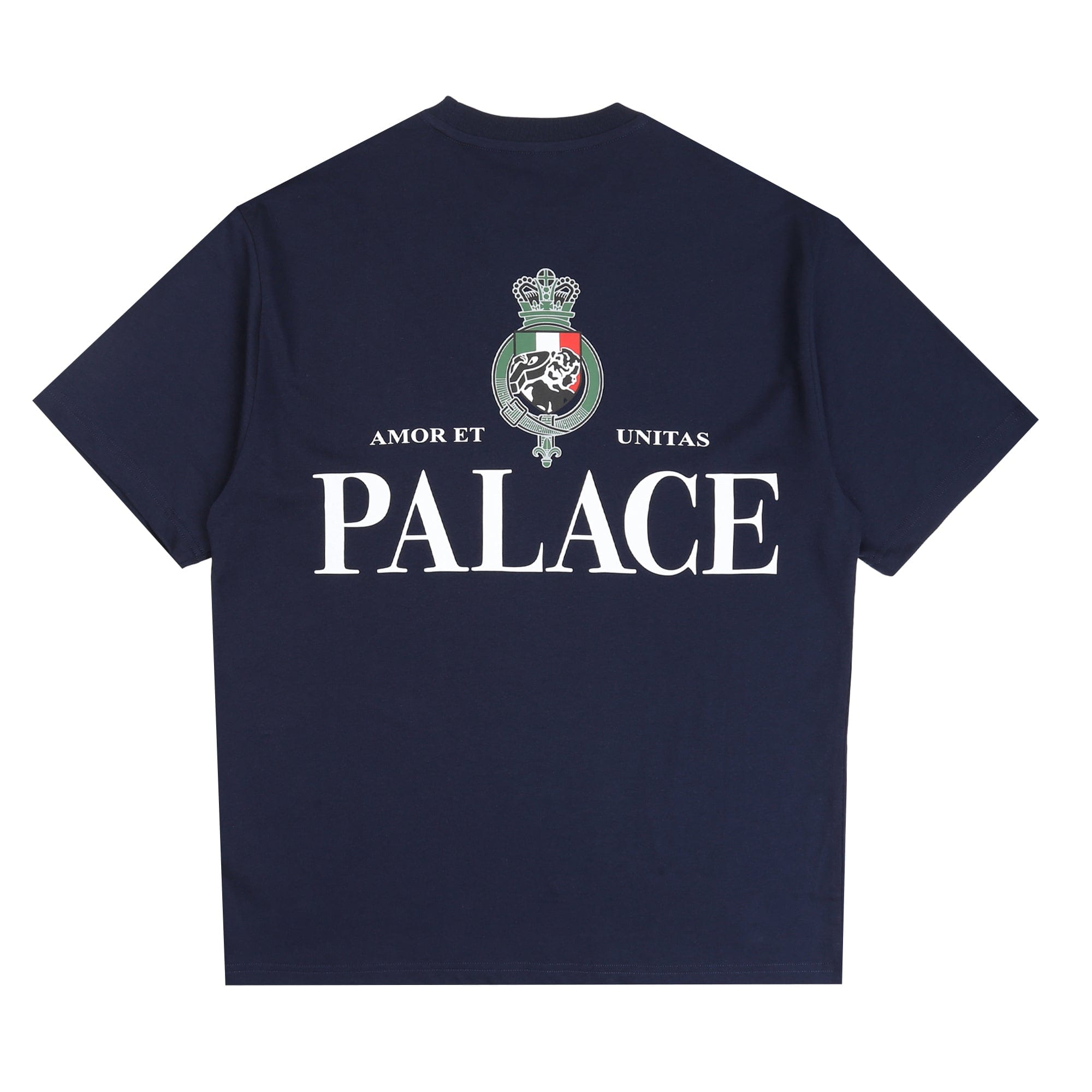 Palace Heavy Crest T-Shirt - Navy