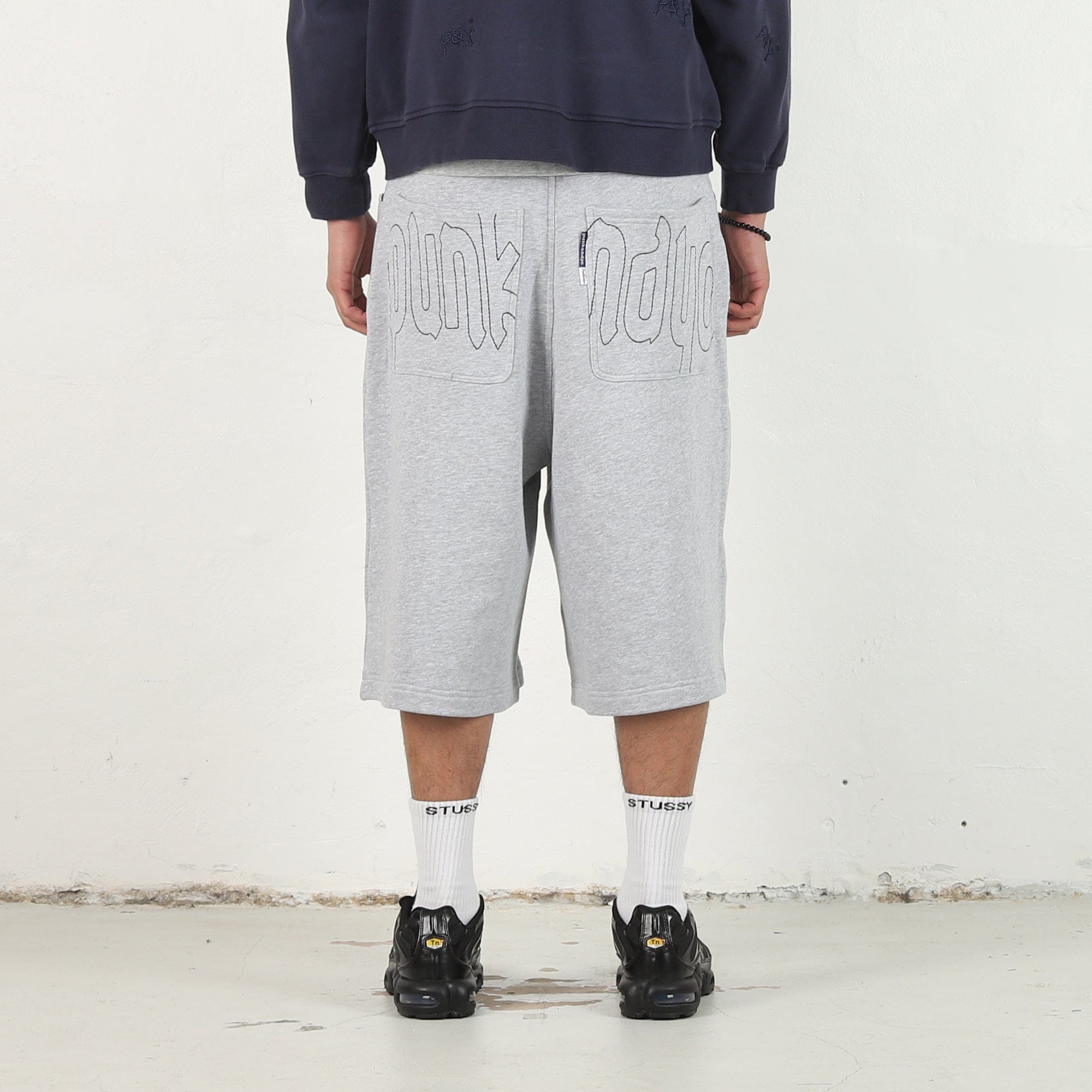 Punkandyo Fake Shorts - Heather Grey