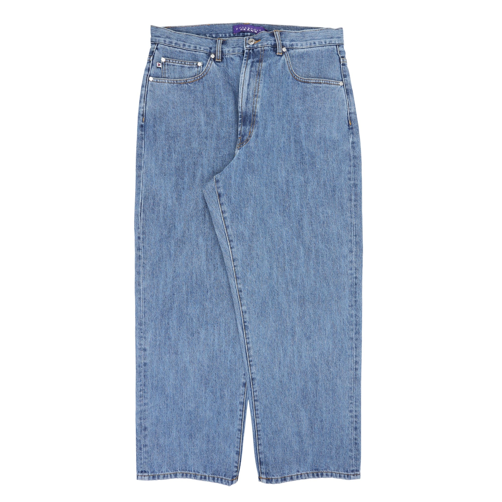 Punkandyo Payton Denim Pants - Washed Blue