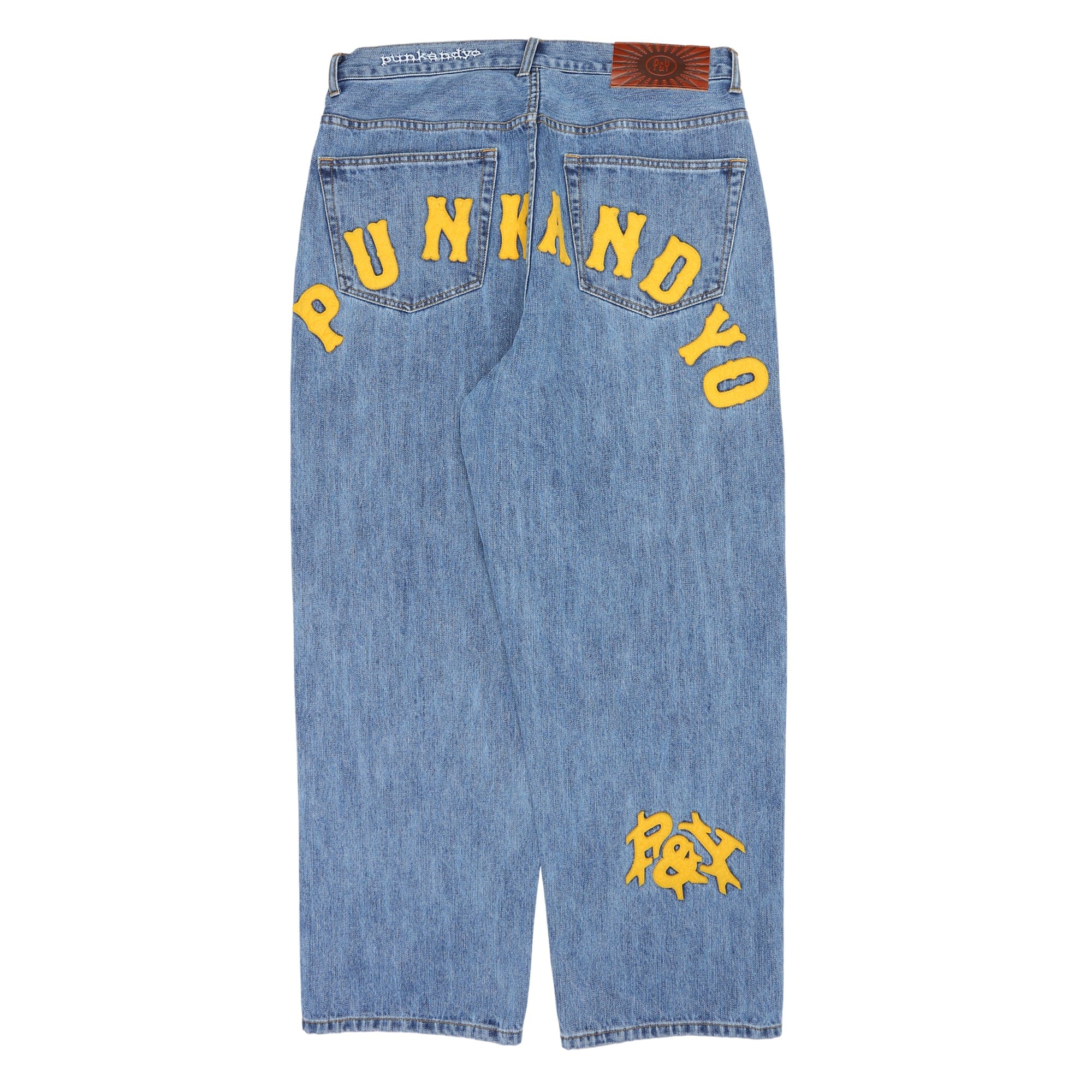 Punkandyo Payton Denim Pants - Washed Blue