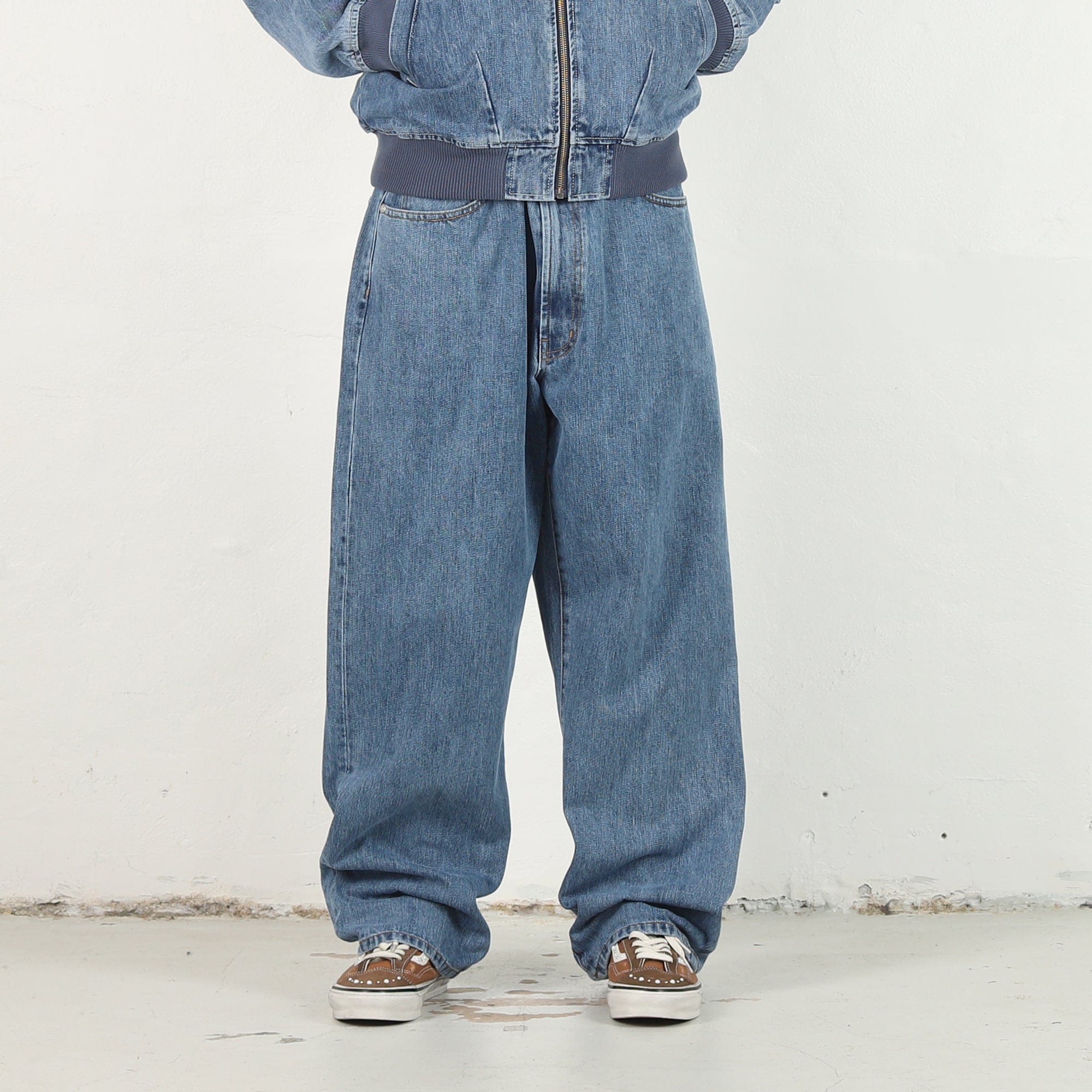 Punkandyo Payton Denim Pants - Washed Blue