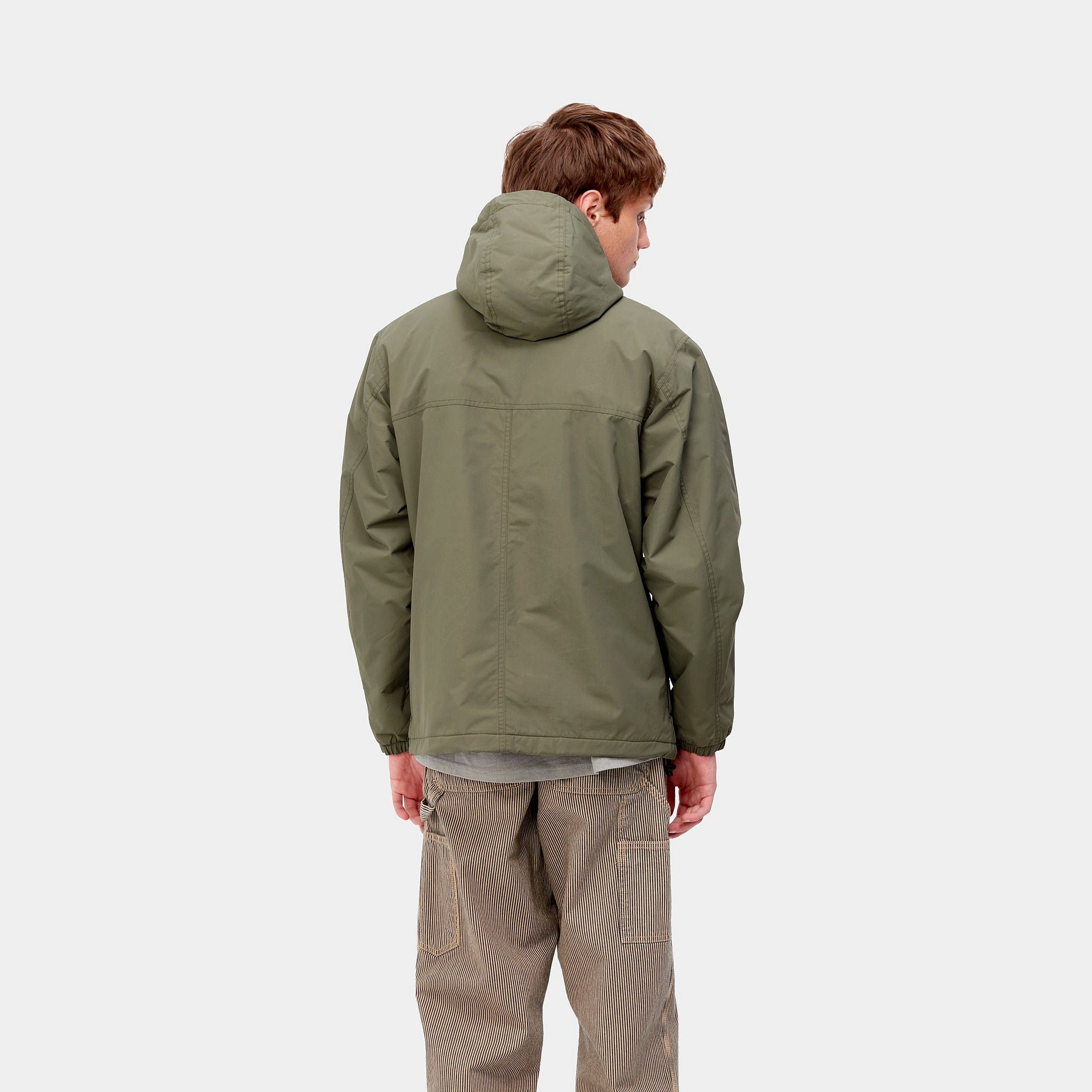 Carhartt Work in Progress Carhartt WIP Windbreaker Pullover (Winter) - Seaweed / Black